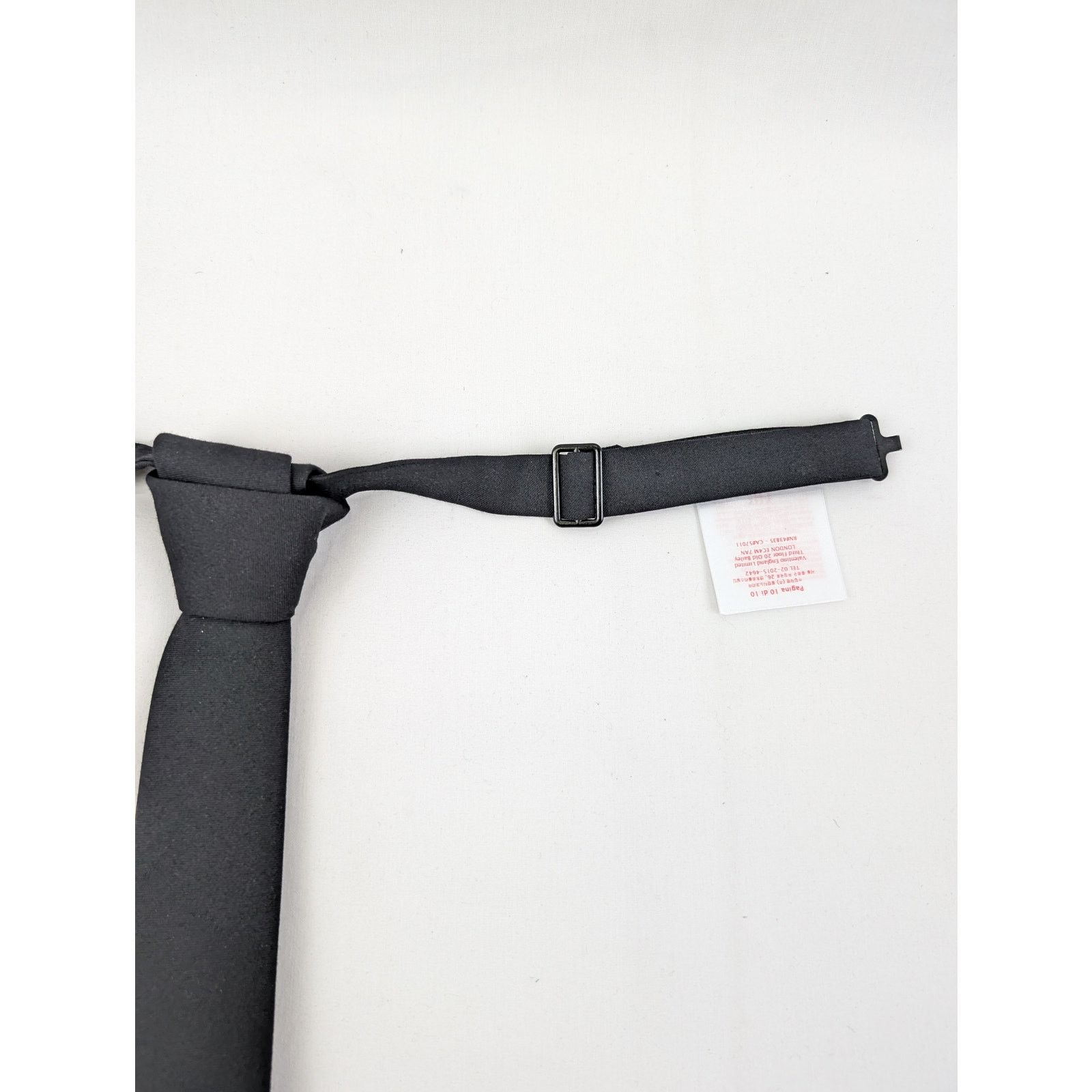 Valentino o1rshd1 Size: OS / Tie in Black Size ONE SIZE - 3 Thumbnail