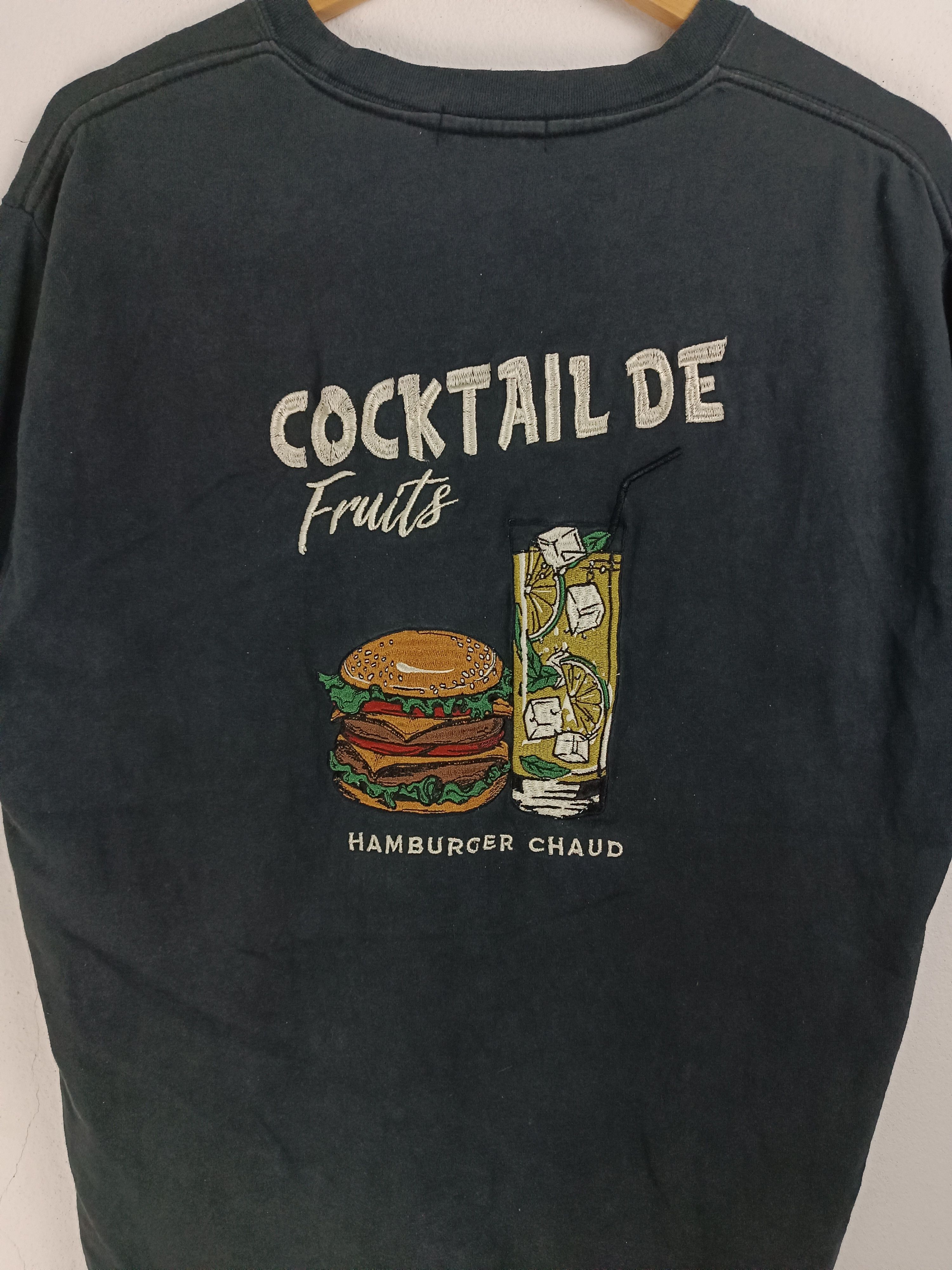 Japanese Brand VINTAGE BACK NUMBER COCKTAIL DE FRUIT EMBROIDERY VERY RARE Size US L / EU 52-54 / 3 - 9 Thumbnail