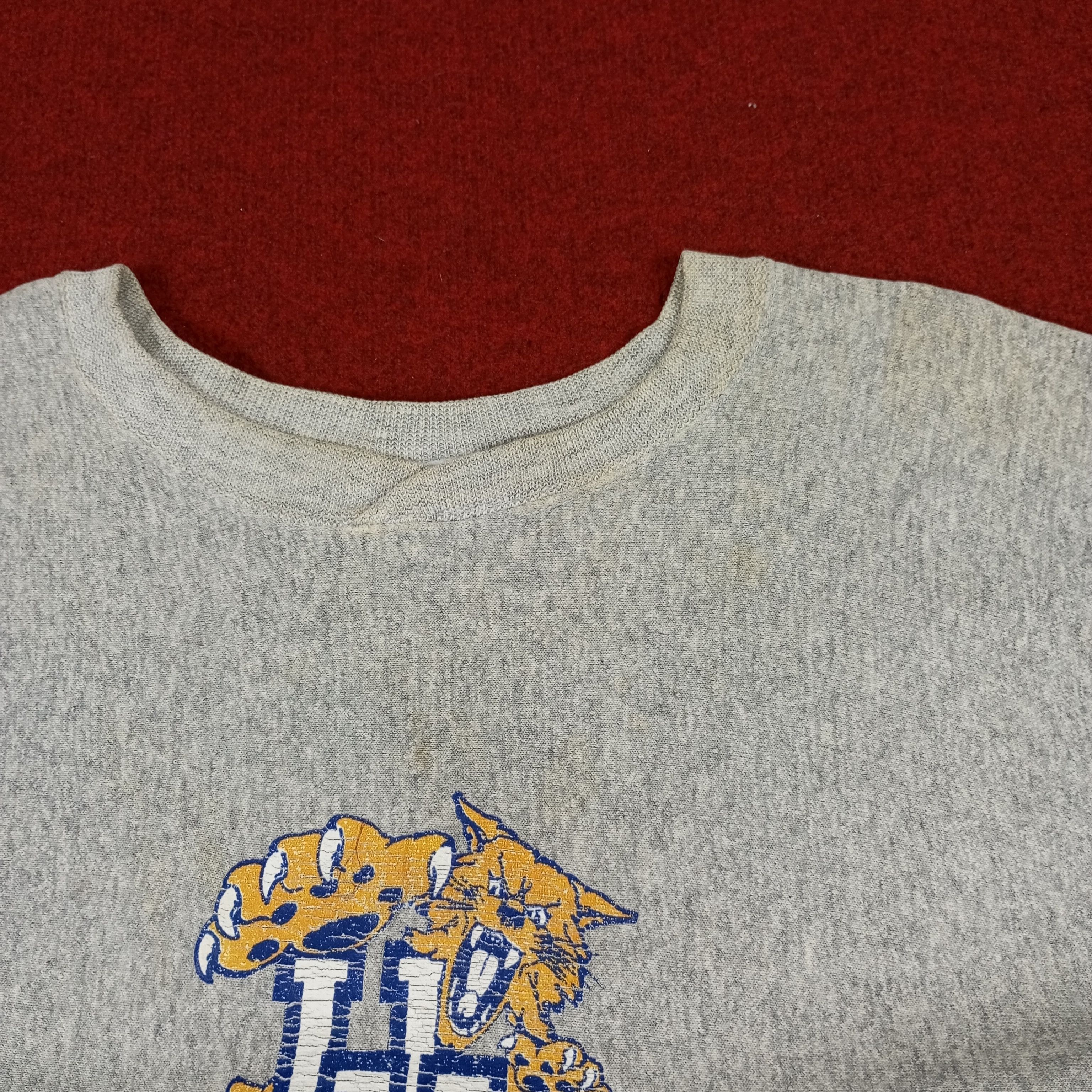 NBA × Vintage NBA Kentucky Wildcats Basketball Team Vintage Sweatshirt Size US L / EU 52-54 / 3 - 9 Thumbnail