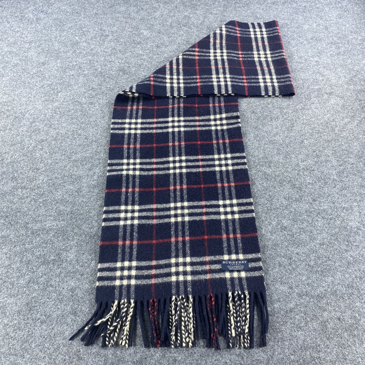 Burberry × Vintage Burberry Scarf # D673 # Muffler # Neckwear # Nova Check Size ONE SIZE - 8 Thumbnail