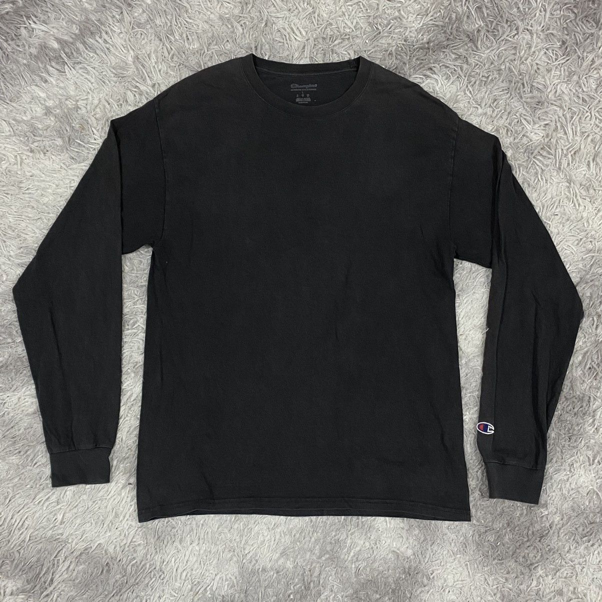Champion × Vintage Plain longsleeve champion black Size US L / EU 52-54 / 3 - 1 Thumbnail