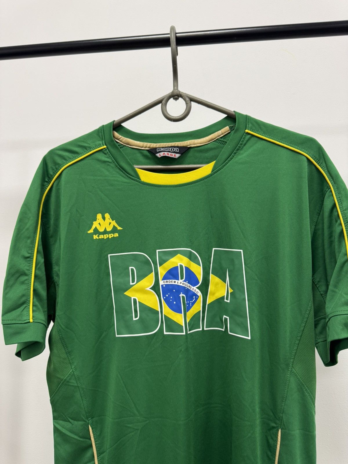Kappa Vintage Kappa Brazil Jersey Football Shirt Blockore L Size Size US L / EU 52-54 / 3 - 2 Thumbnail
