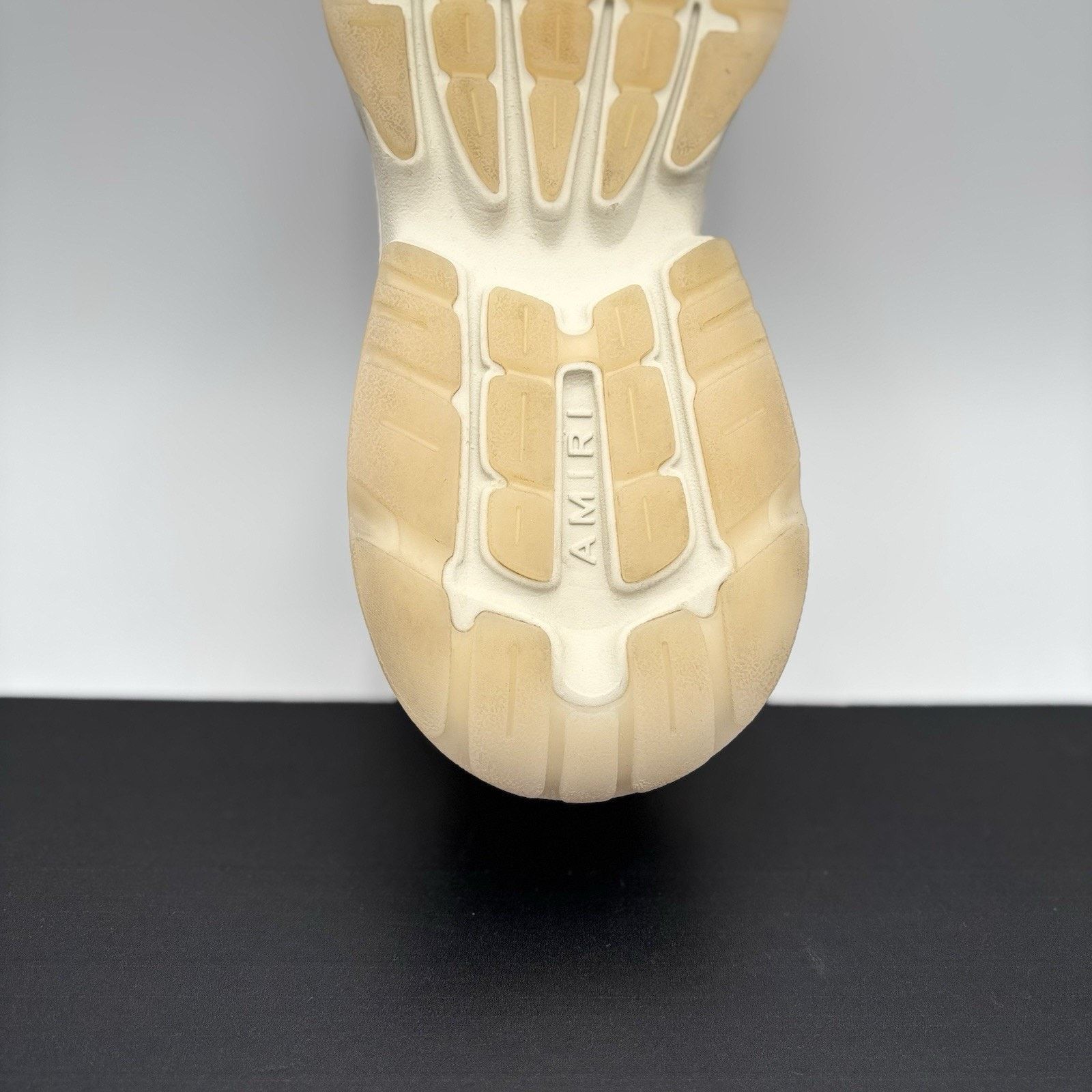 Amiri Amiri Bone Runner ' White, Beige, Grey ' | GOOD CONDITION! Size US 9 / EU 42 - 9 Thumbnail