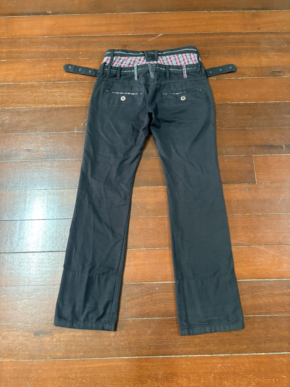 If Six Was Nine Double Focus Japan Asymmetrical Double Waist punk Size US 32 / EU 48 - 11 Thumbnail