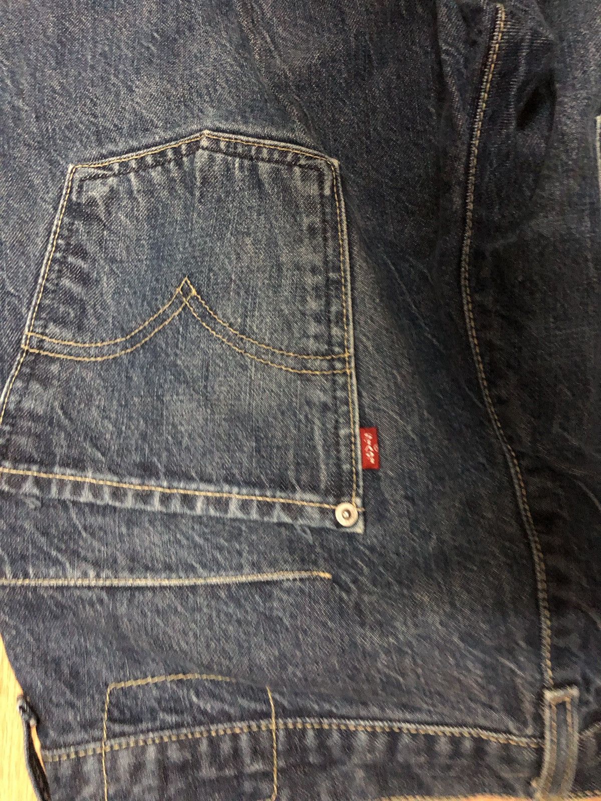 Levi's Vintage Clothing × Vintage Vintage Levi’s Engineered Jeans 34 32 Twisted BlueWash Jeans Size US 34 / EU 50 - 5 Thumbnail