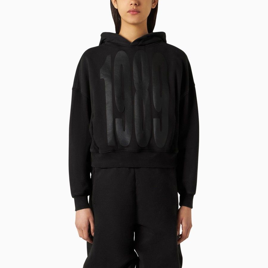 image of 1989 Studio O1D2Blof01223 Hoodie In Black, Women's (Size Medium)
