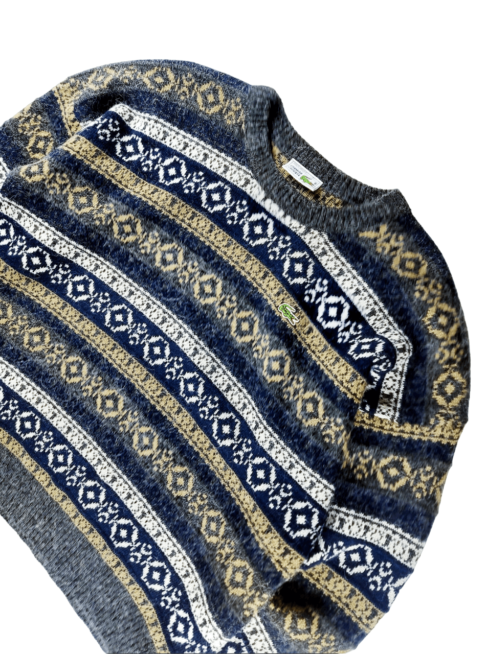 Lacoste × Vintage Vintage Lacoste Sweater L Size US L / EU 52-54 / 3 - 2 Thumbnail