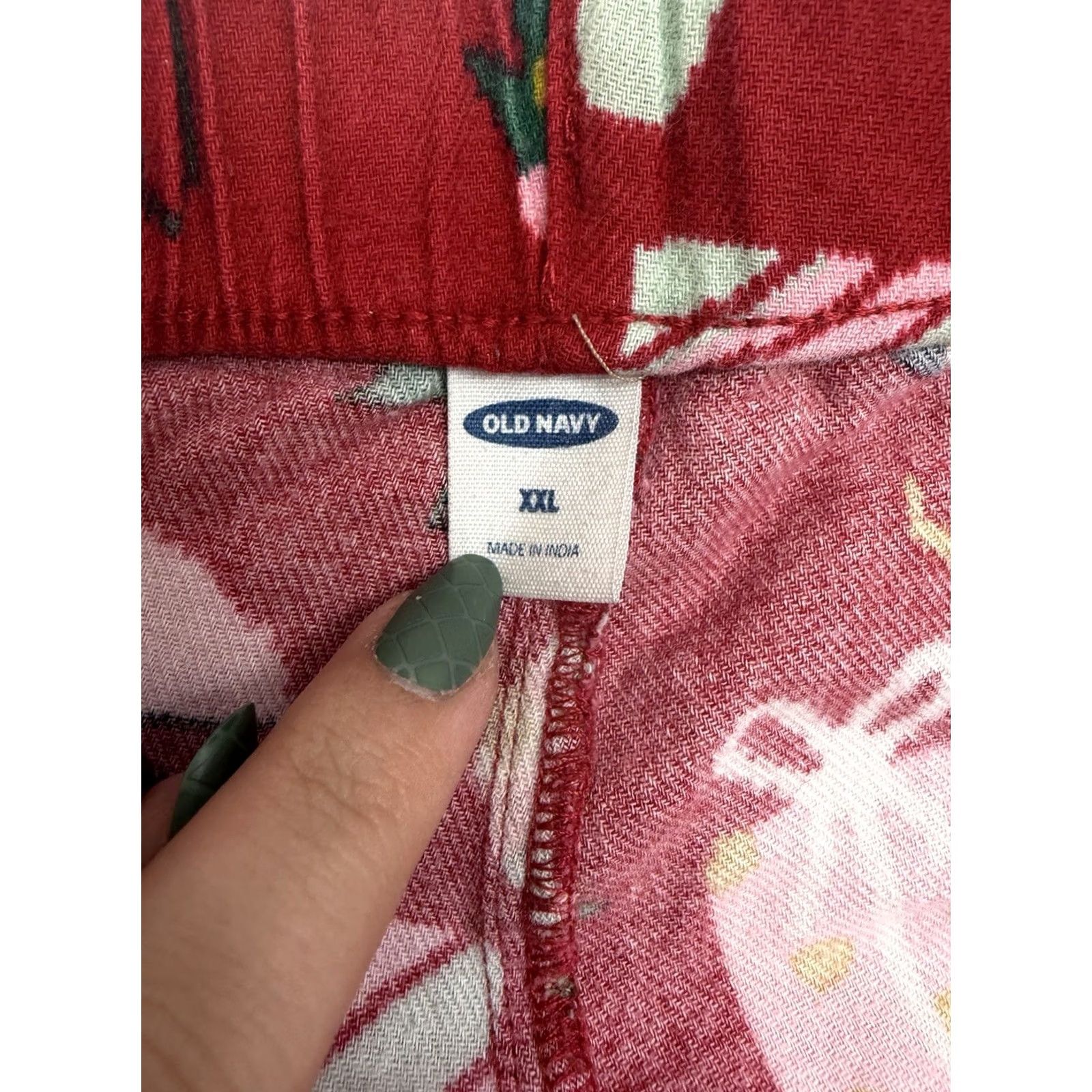 Old Navy Old Navy Womens Pajama Pants XXL Red Christmas Holiday Pants Nightwear Womens XL? Size 40" / US 18 - 4 Thumbnail