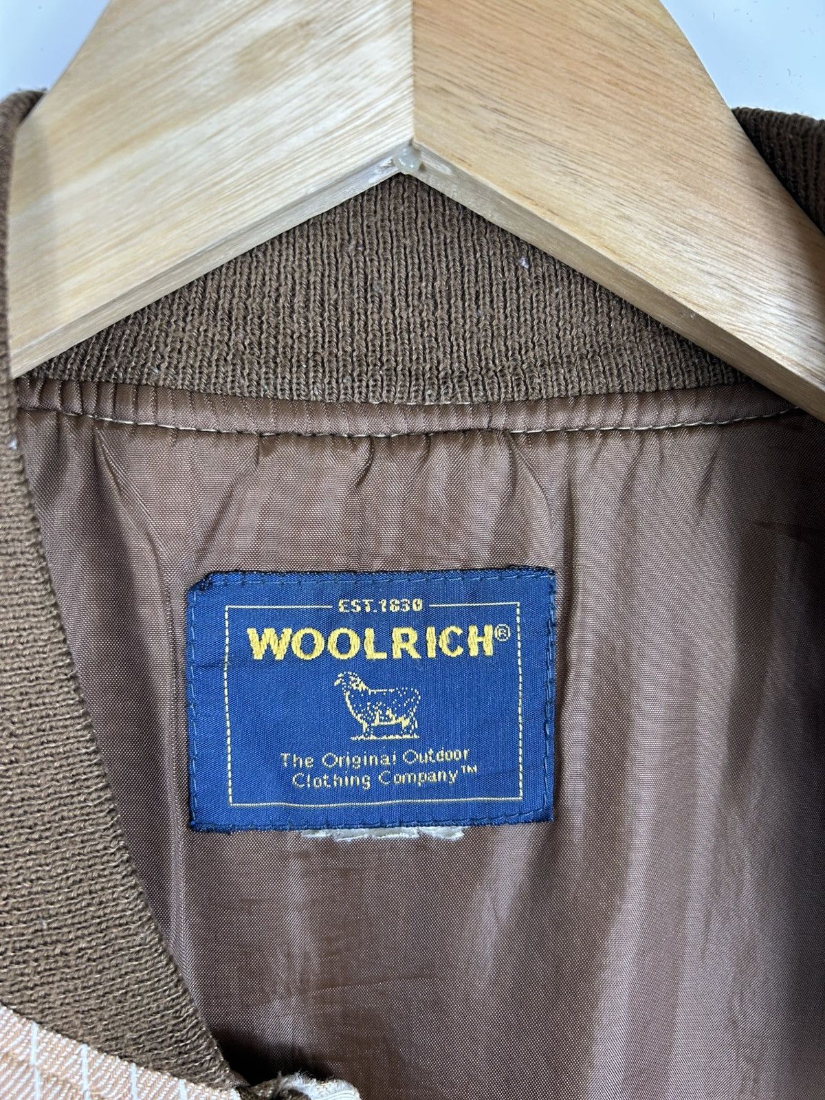 Vintage × Woolrich Woolen Mills ⚡️Vintage Woolrich Zipper Bomber Jacket Size US L / EU 52-54 / 3 - 12 Thumbnail