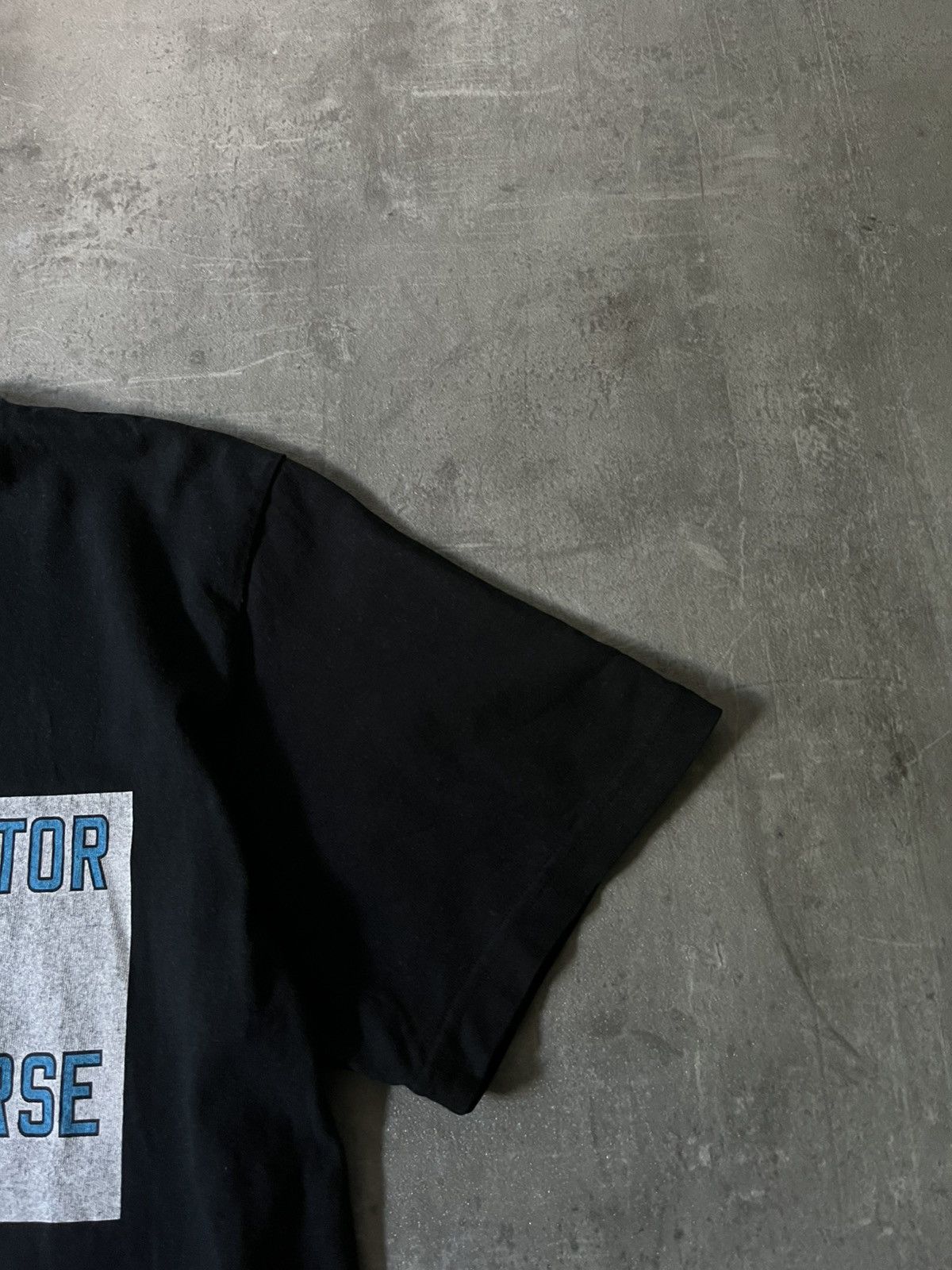Sacai Sacai x Lawrence Weiner SS18 black T-shirt rare Size US L / EU 52-54 / 3 - 5 Thumbnail