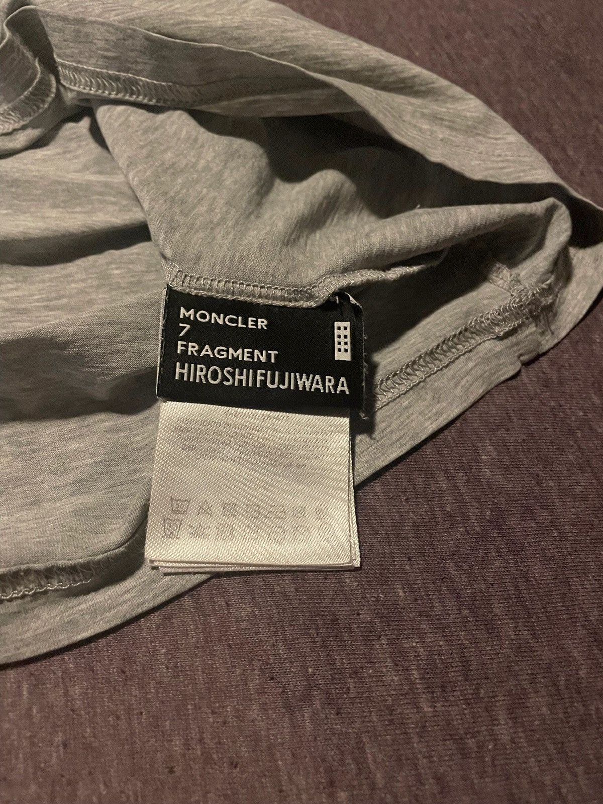 Moncler Moncler Hiroshi Fujiwara Essential Tee Size US XXL / EU 58 / 5 - 2 Thumbnail