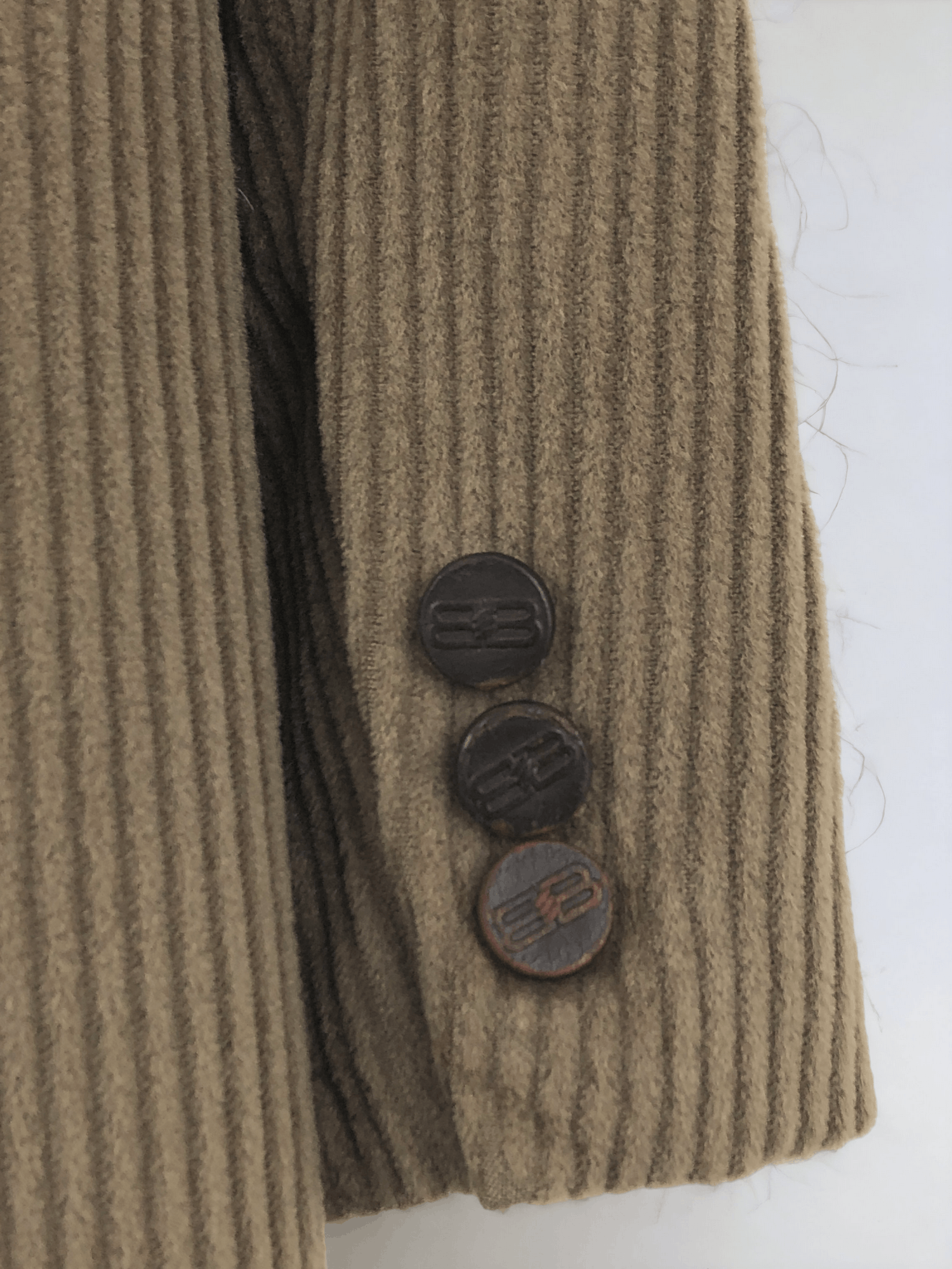 Balenciaga Balenciaga Paris Corduroy Blazer Luxury Brown Jacket JA0032 Size US L / EU 52-54 / 3 - 20 Thumbnail