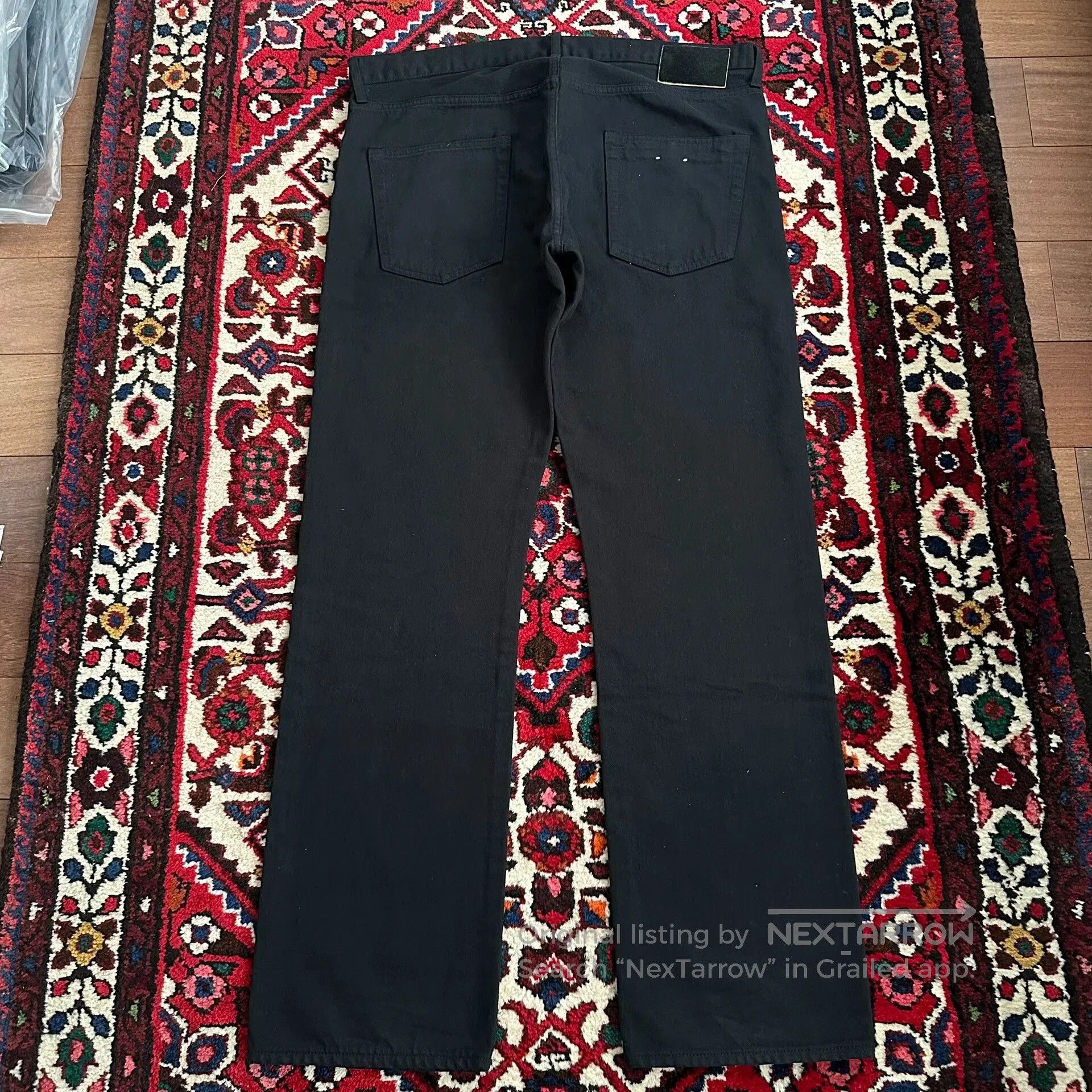 Visvim black overdyed denim pants by visvim. Size US 34 / EU 50 - 2 Thumbnail