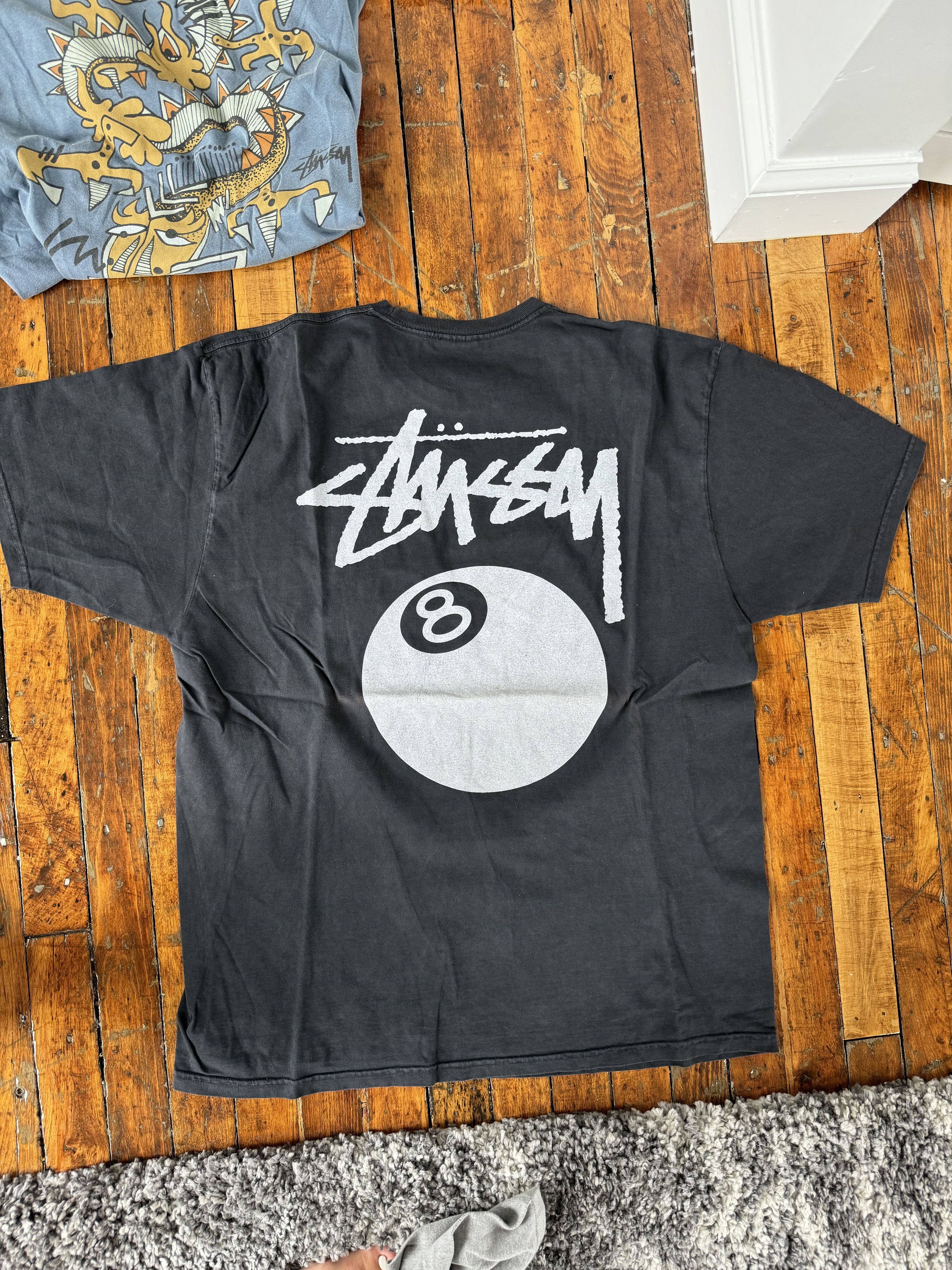 ステューシー 8BALL TEE Lサイズ ブラック Stussy 8 BALL ブラック T シャツ – SneakerMan.store の