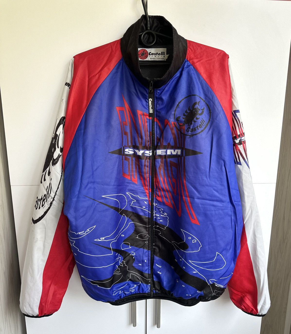 Rapha Rare Castelli System Vintage Jacket Full Zip Cycling size XL Size US XL / EU 56 / 4 - 5 Thumbnail