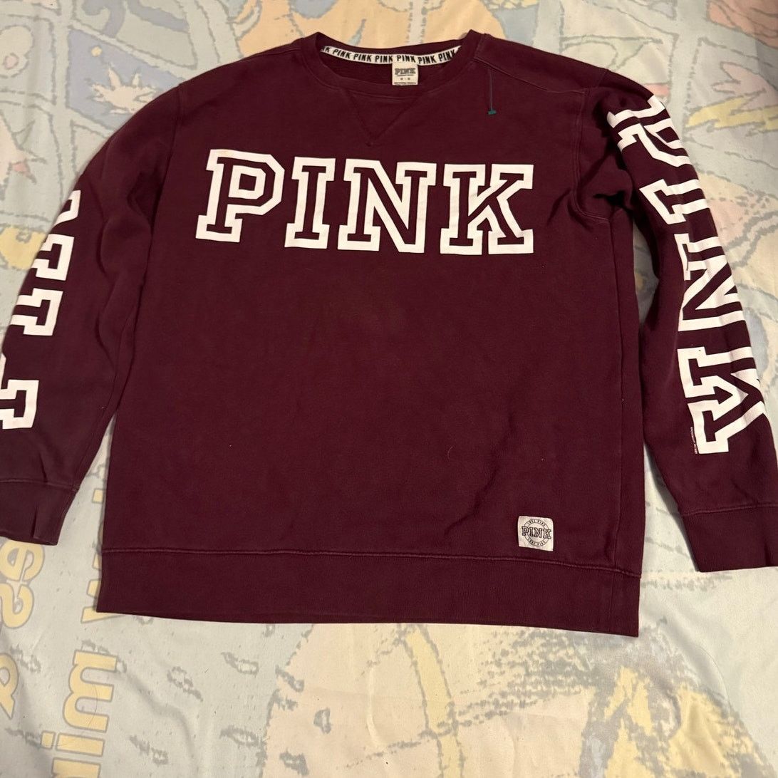 Pink Comfortable Pink Sweatshirt - Perfect for Everyday Wear Size M / US 6-8 / IT 42-44 - 1 Thumbnail