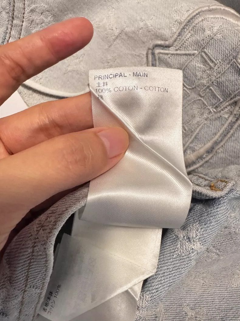 Louis Vuitton Louis Vuitton Co-branded NBA denim jacket Size US M / EU 48-50 / 2 - 6 Thumbnail