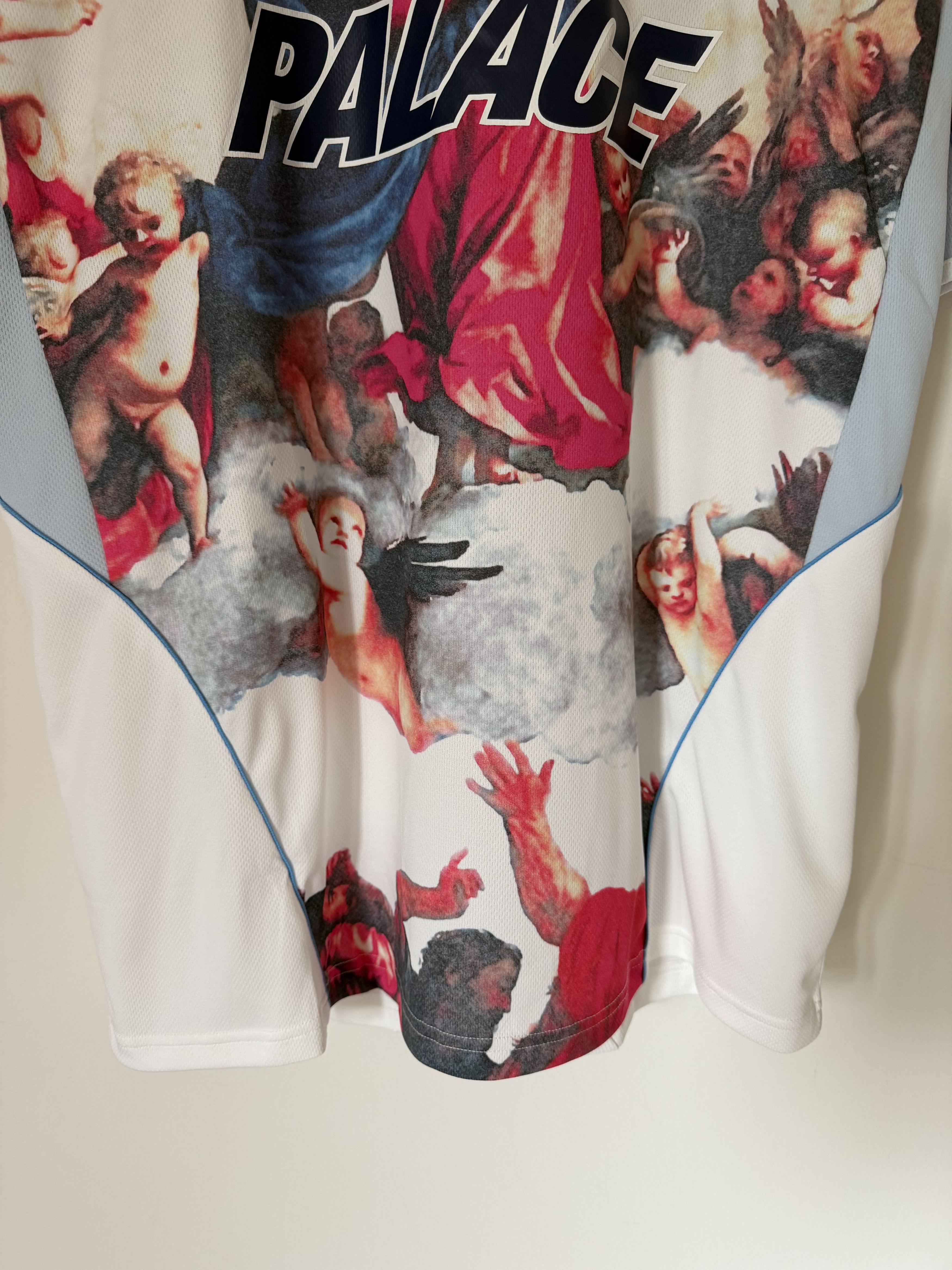 Palace Palace Titan Jersey in White Size US L / EU 52-54 / 3 - 3 Thumbnail