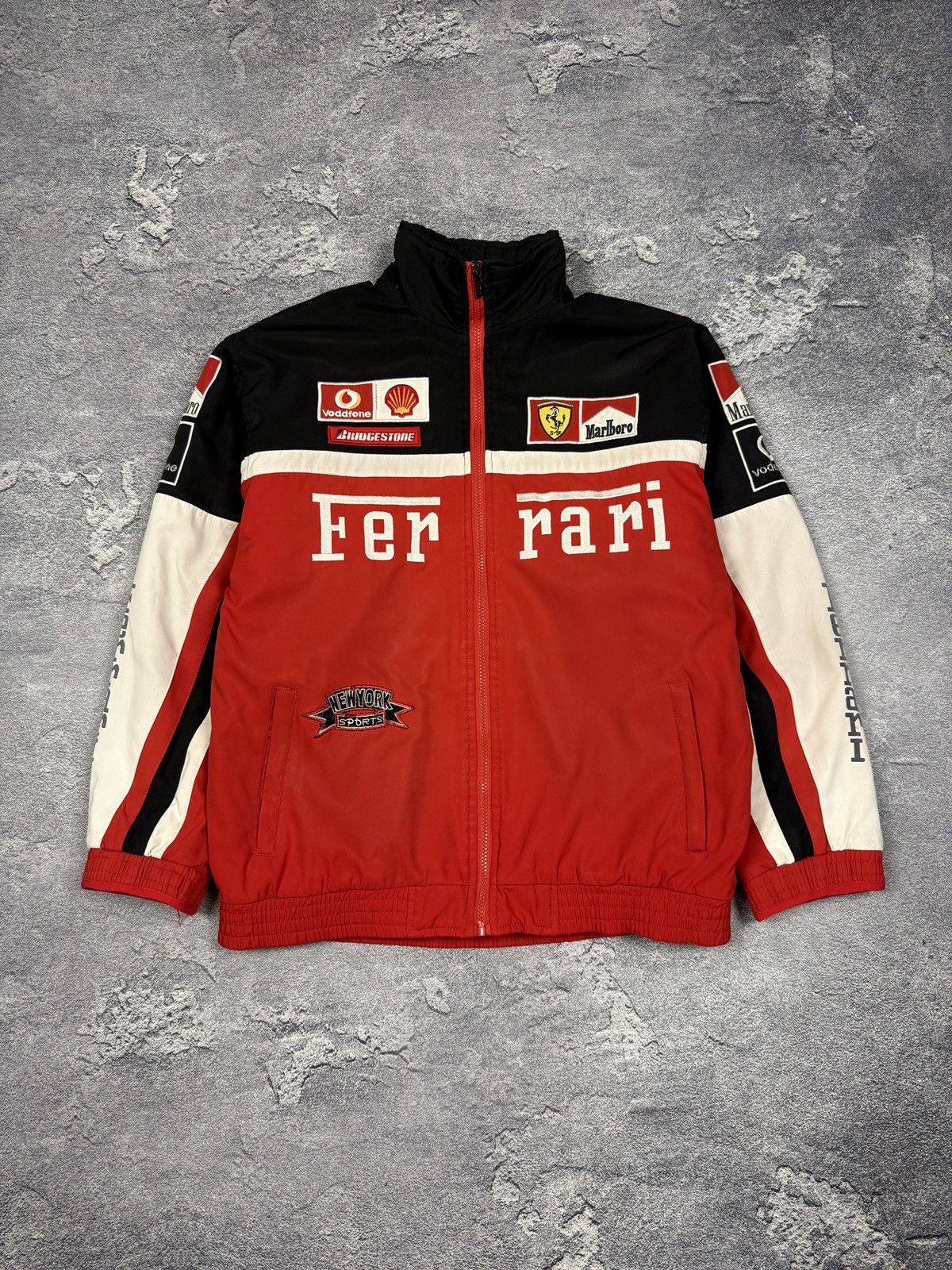 Ferrari Ferarri Marlboro Racing Jacket Y2K Size US L / EU 52-54 / 3 - 1 Thumbnail
