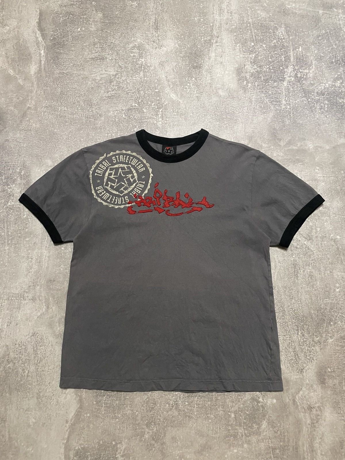 Rap Tees Vintage Tribal USA Street Wear Graffiti Y2K Rap T-Shirt 90s Size US M / EU 48-50 / 2 - 1 Thumbnail