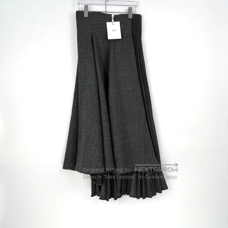 Dior Dior Gray wool irregular skirt Size 25" / US 0 / IT 36 - 3 Thumbnail