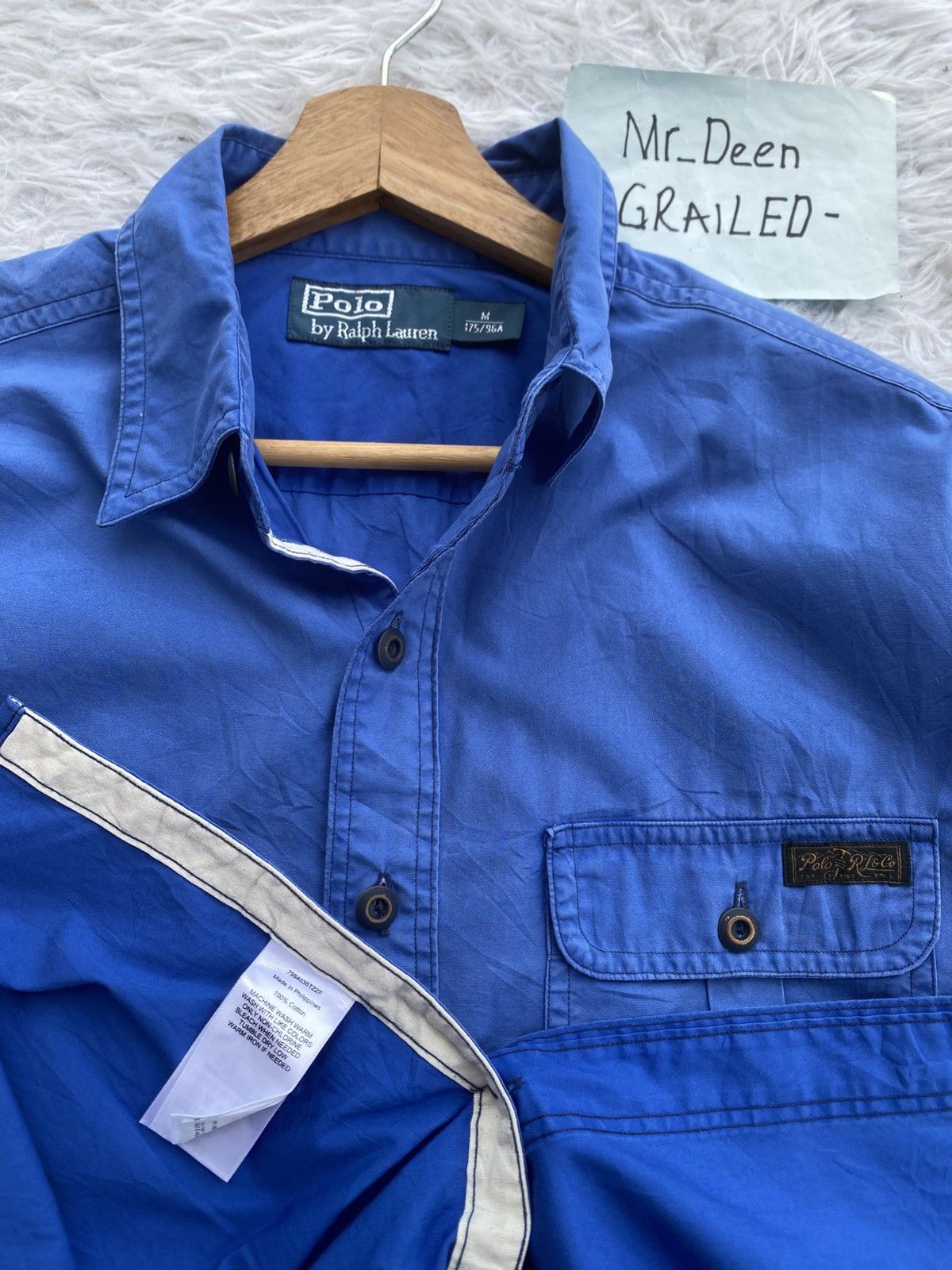 Polo Ralph Lauren Rare Polo by Ralph Lauren Buttons Up Shirt Size US M / EU 48-50 / 2 - 11 Thumbnail
