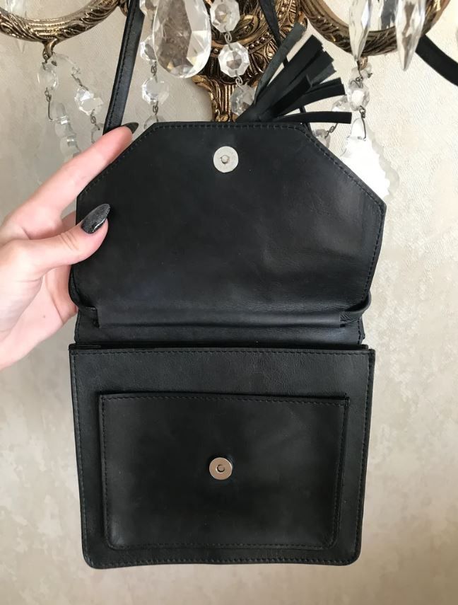 Asos Small Leather Crossbody Bag by Asos Size ONE SIZE - 6 Thumbnail