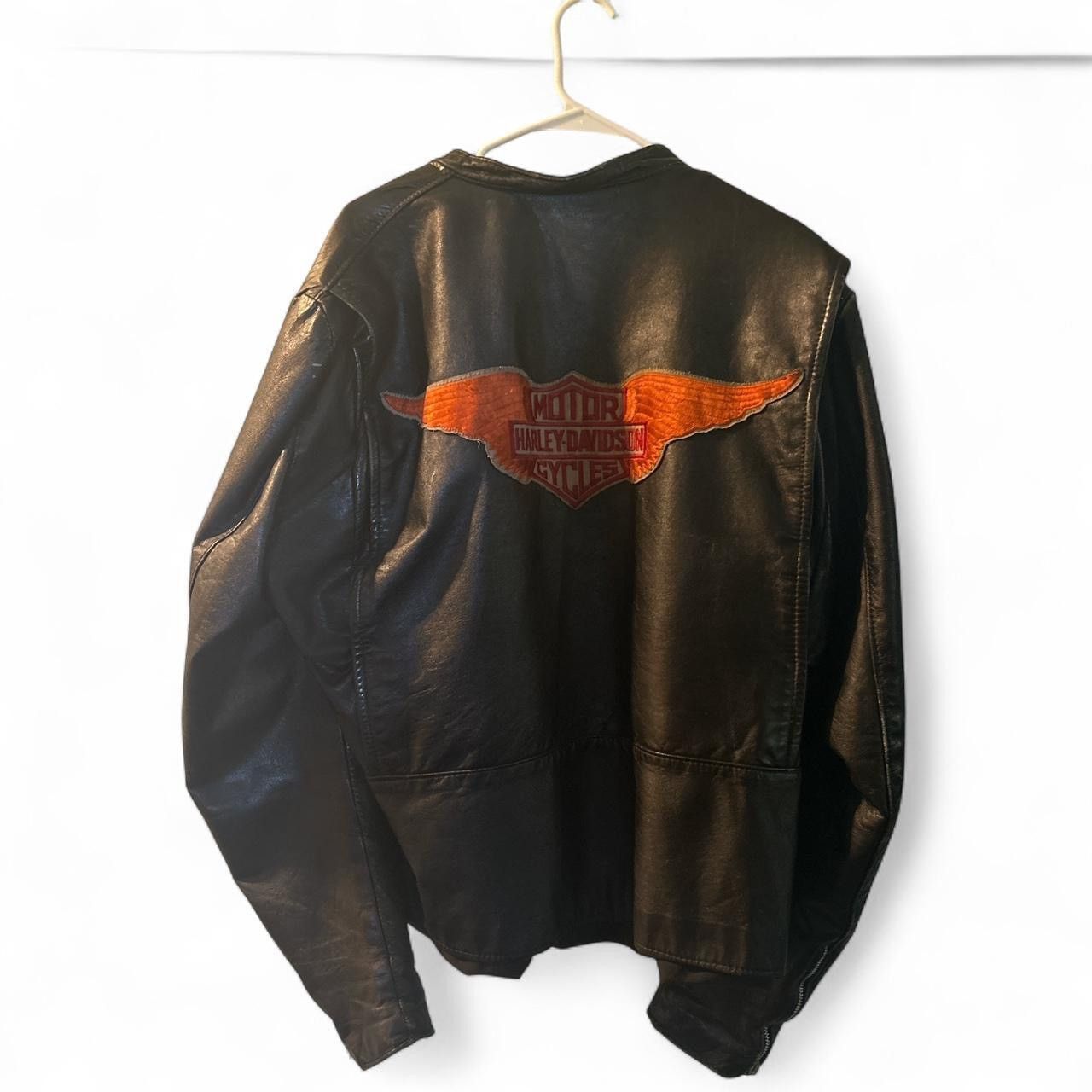 Harley Davidson Vintage Harley Davidson leather jacket Size US L / EU 52-54 / 3 - 1 Thumbnail