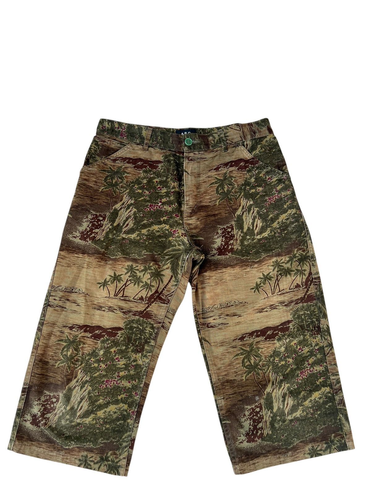 A.P.C. Vintage 90s A.P.C. Made in France 3 Quarter Pant Size US 31 - 1 Thumbnail