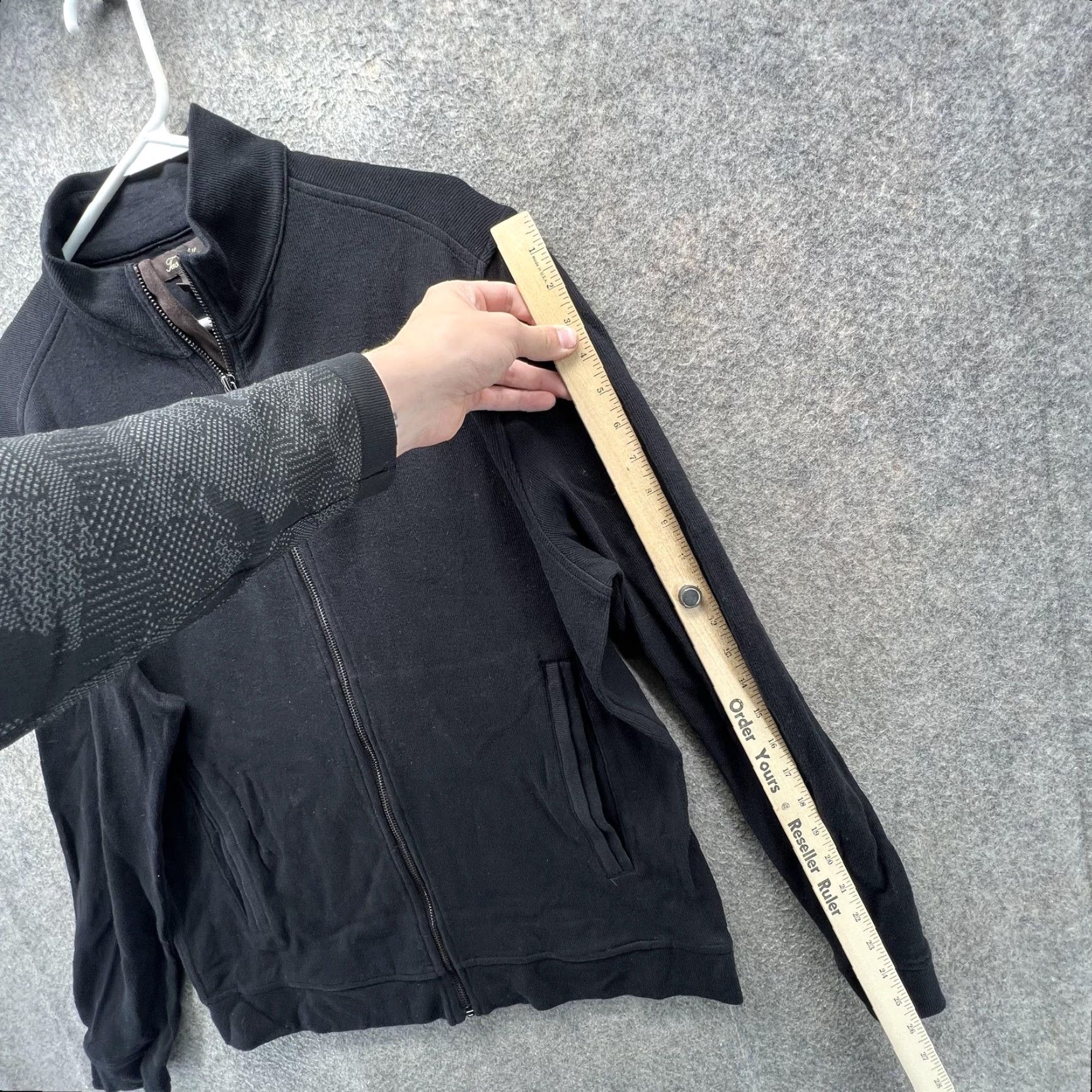 Tasso Elba Tasso Elba Jacket Mens Large Black Cotton Full Zip Bomber Pockets Casual Size US L / EU 52-54 / 3 - 4 Thumbnail