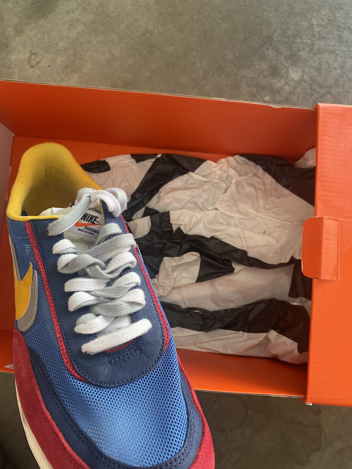 Nike × Sacai Nike Sacai LD Waffle Varsity Blue Size US 13 / EU 46 - 8 Thumbnail