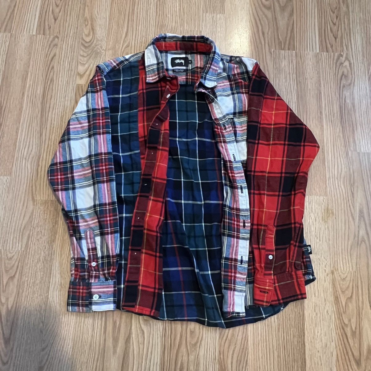 Stussy Multi plaid stussy flannel Size US M / EU 48-50 / 2 - 4 Thumbnail