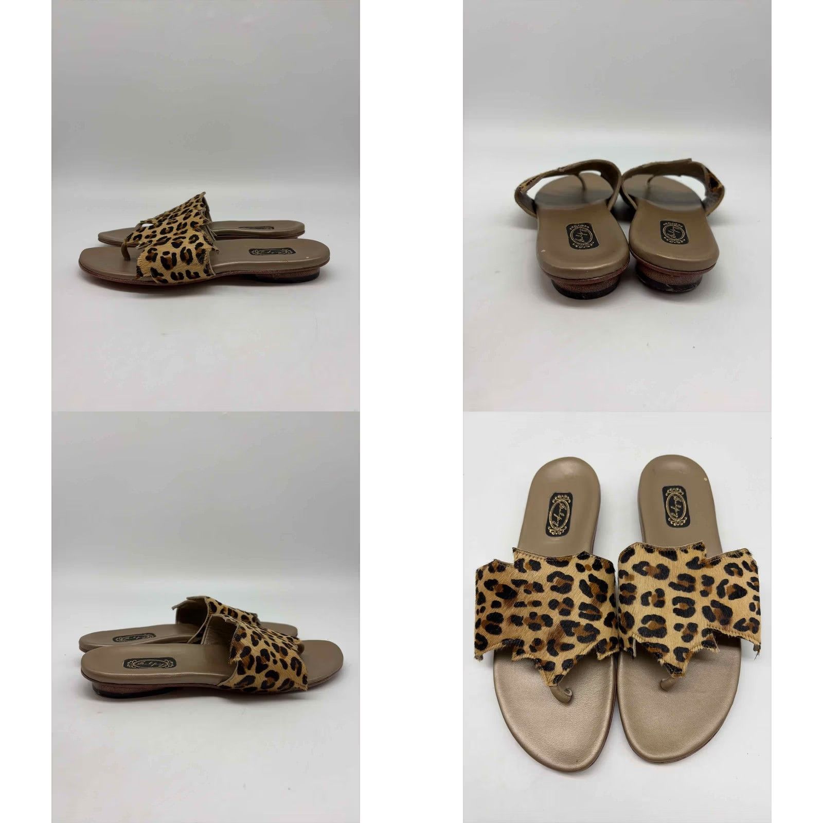 Vintage Salpy Brown Size 8 Flip Flop Sandals Men? Size US 8 / IT 38 - 10 Thumbnail