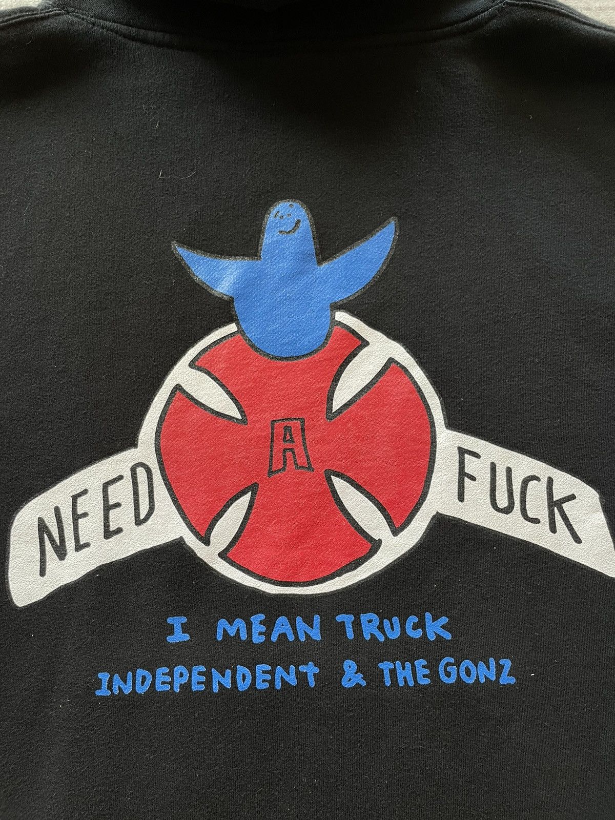 Independent Truck Co. Independent x Mark Gonzales “Need A Truck” Hoodie Size US M / EU 48-50 / 2 - 11 Thumbnail