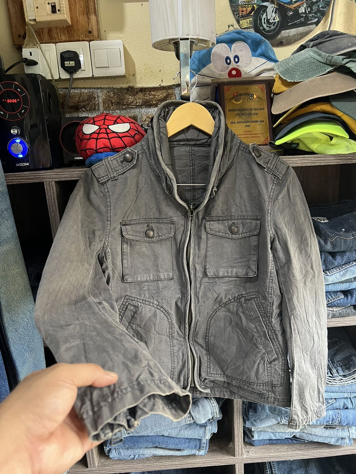 Takeo Kikuchi 🔥Takeo Kikuchi Zipper Jacket Size US S / EU 44-46 / 1 - 10 Thumbnail