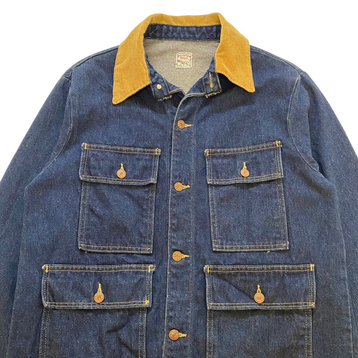 Vintage ⚡️Vintage Pointer classic design four pocket denim jacket Size US M / EU 48-50 / 2 - 4 Thumbnail