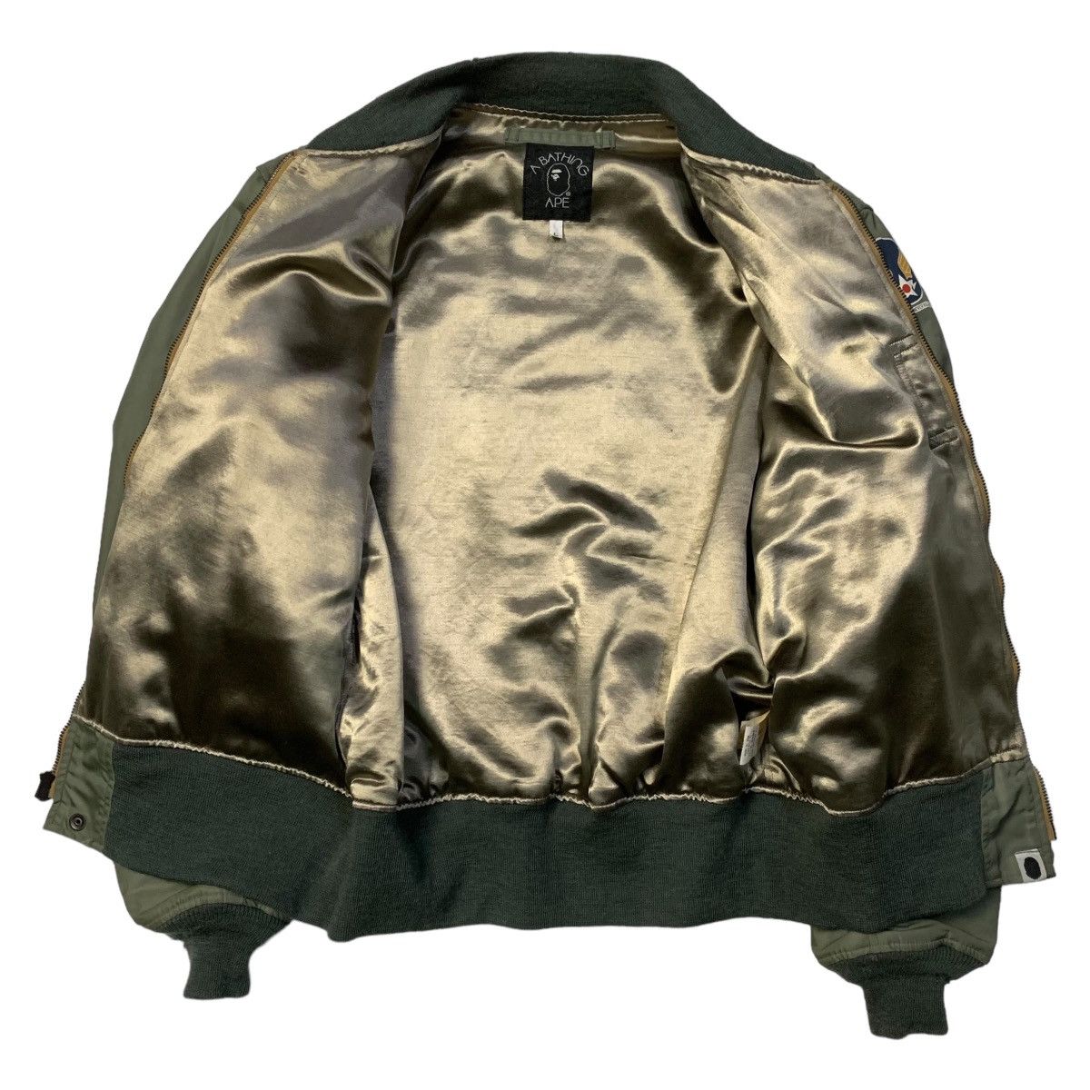 Bape Bape x Real McCoy’s L2B Bomber Jacket Size US L / EU 52-54 / 3 - 3 Thumbnail