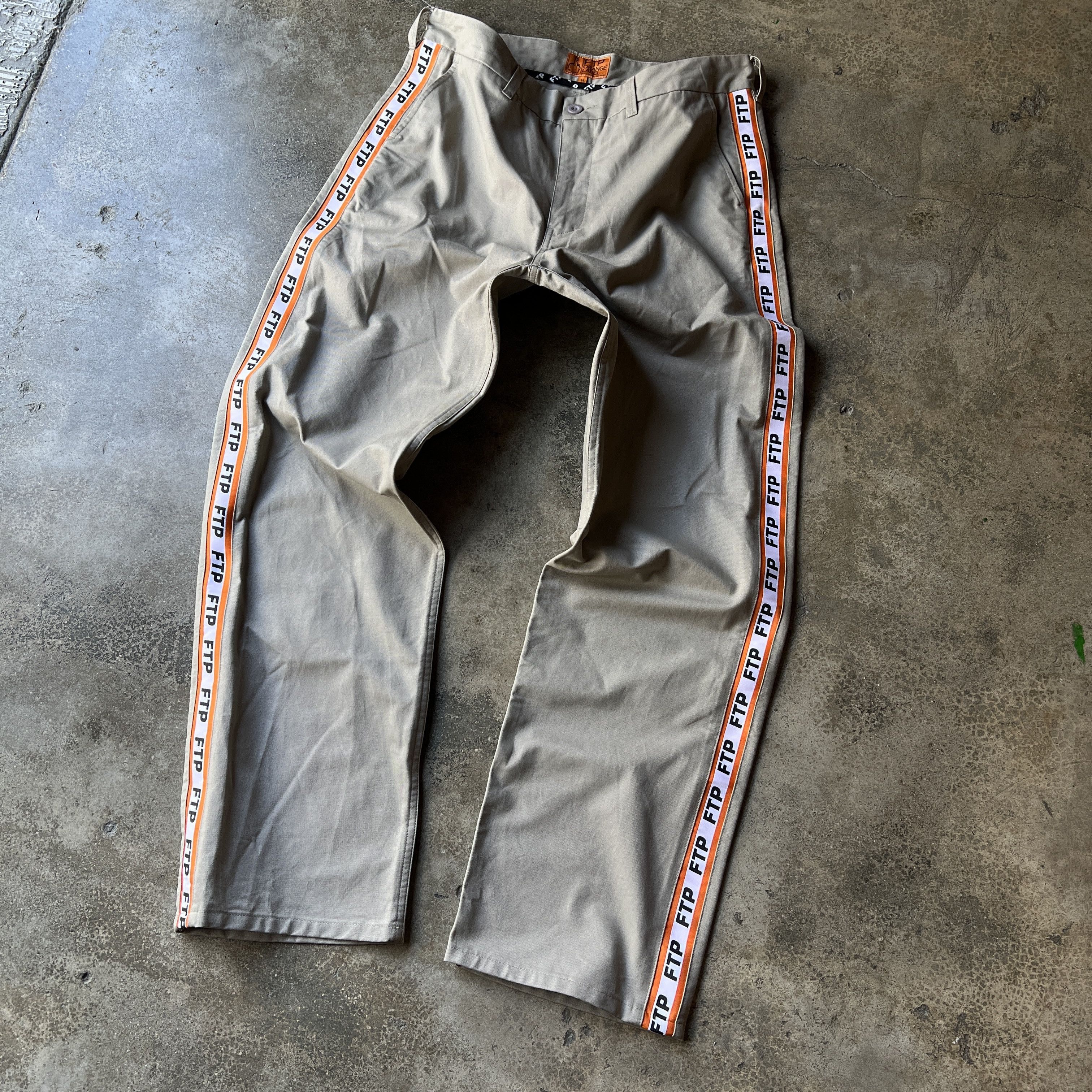 Fuck The Population FTP Orange Label Work Pants Size US 34 / EU 50 - 4 Thumbnail