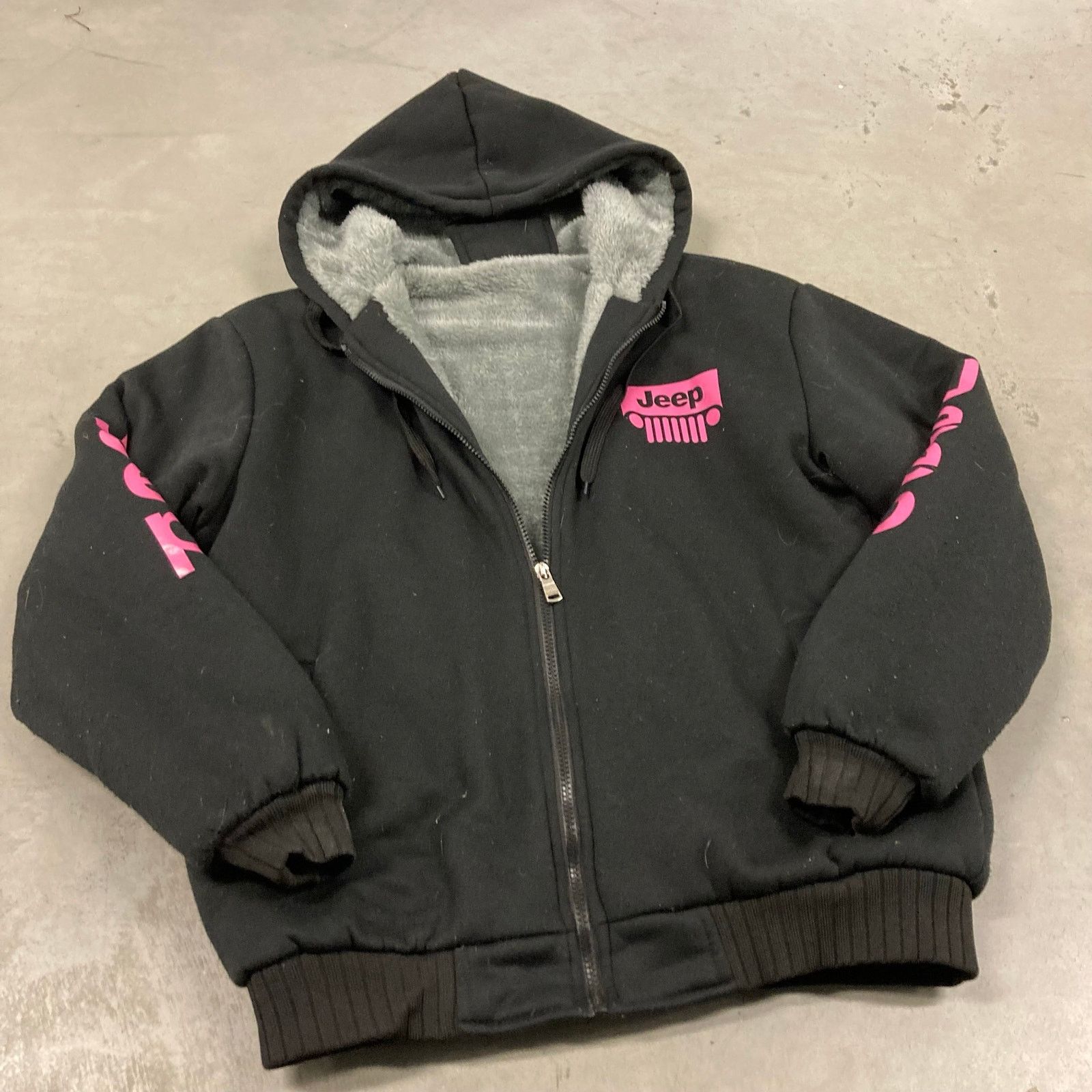 Vintage Y2K fur lined jeep girl hoodie Size M / US 6-8 / IT 42-44 - 1 Thumbnail