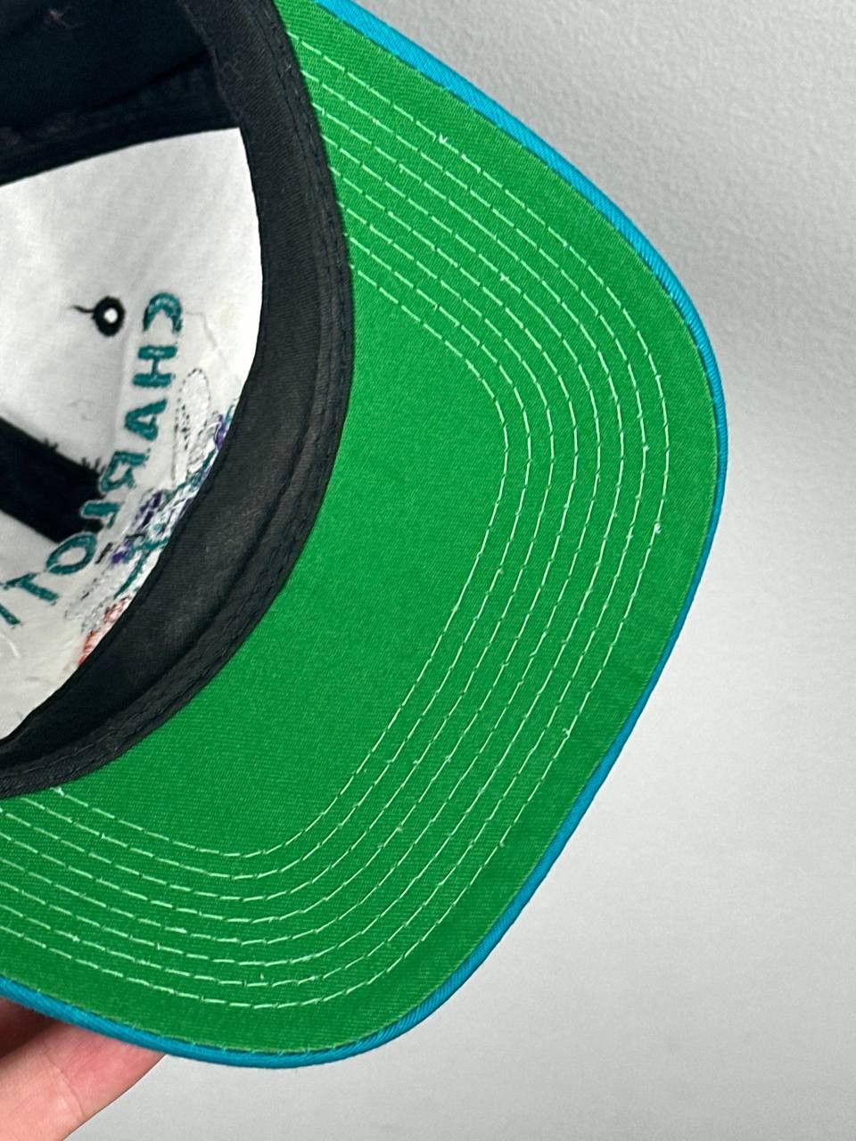Vintage VINTAGE CHARLOTTE HORNETS SNAPBACK CAP Size ONE SIZE - 7 Thumbnail