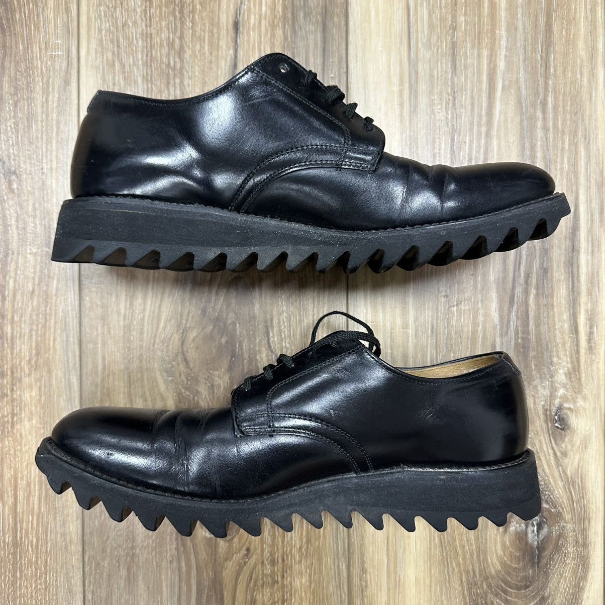 Vintage Vintage USPS Postman Nathan Hack Ripple Sole Oxford Shoes Size US 8 / EU 41 - 3 Thumbnail