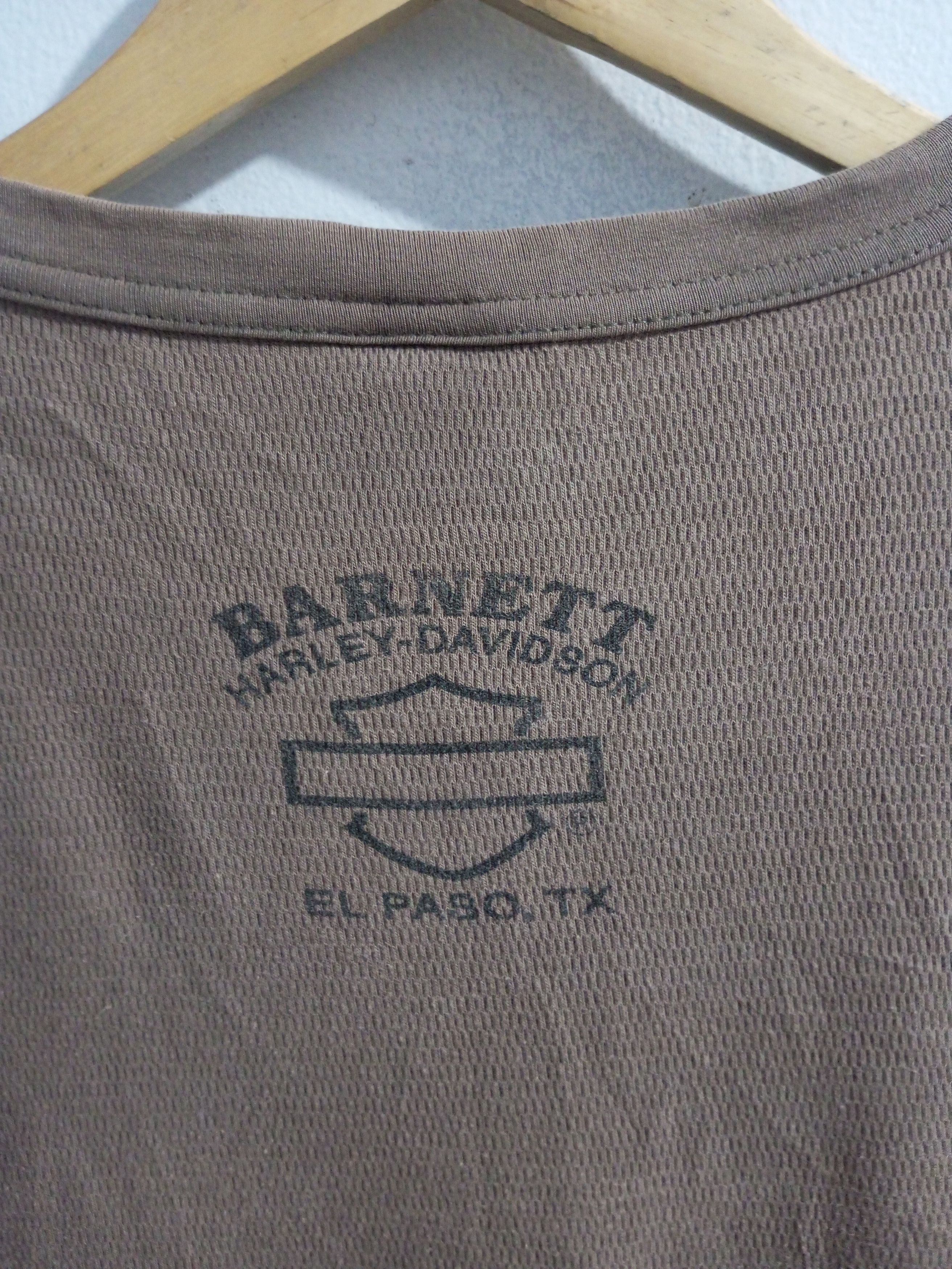 Harley Davidson Vintage Harley Davidson Barnett El Paso long sleeve tshirt Size US M / EU 48-50 / 2 - 5 Thumbnail