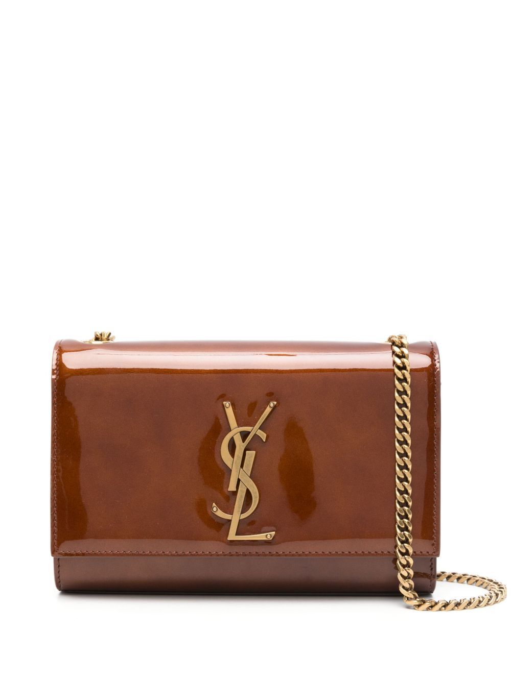 Saint Laurent Paris KATE PATENT LEATHER CROSSBODY BAG Size ONE SIZE - 1 Thumbnail