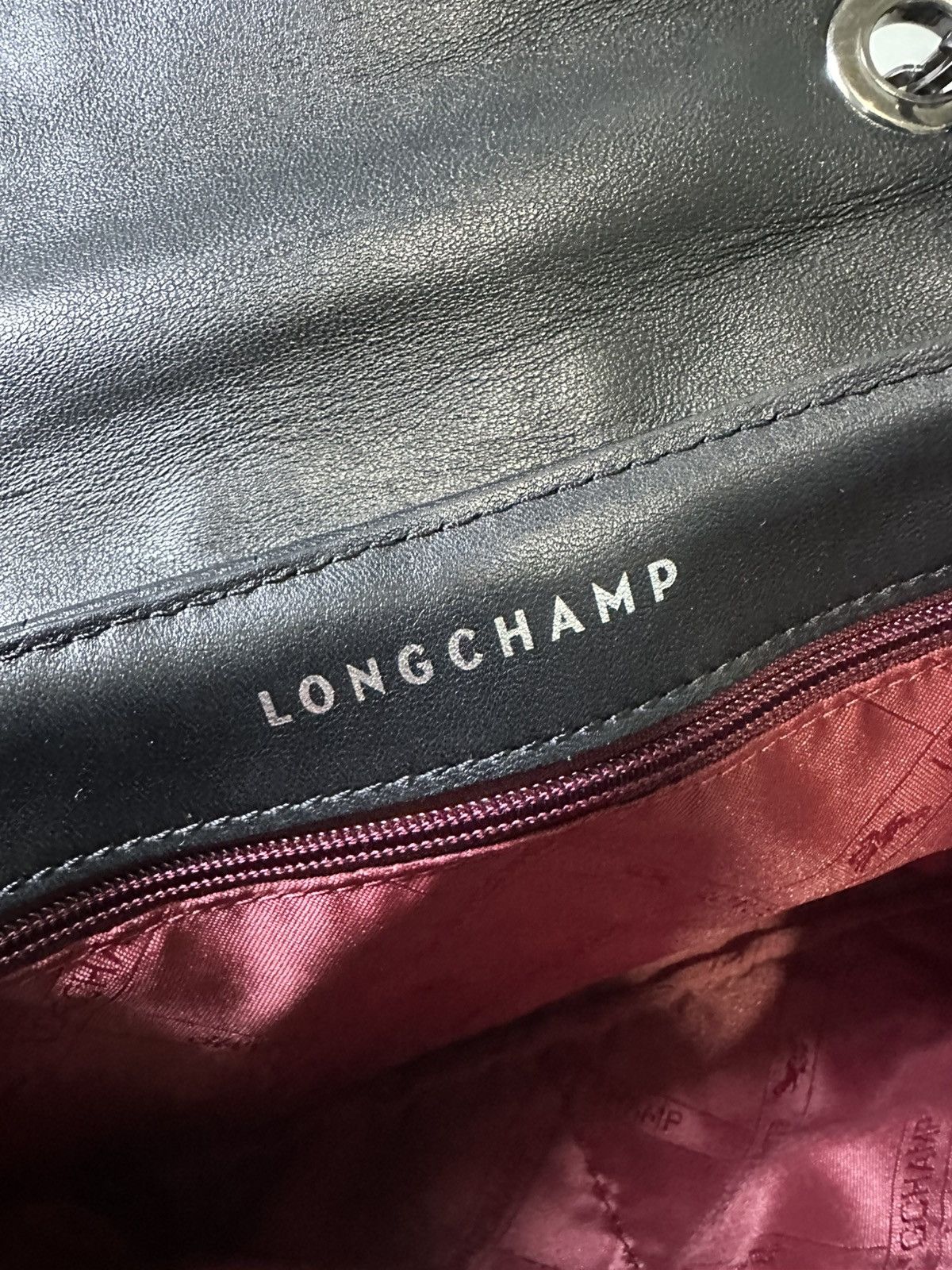 Longchamp Longchamp - Black Amazone Quilted Leather Chain Strap Bag Size ONE SIZE - 5 Thumbnail