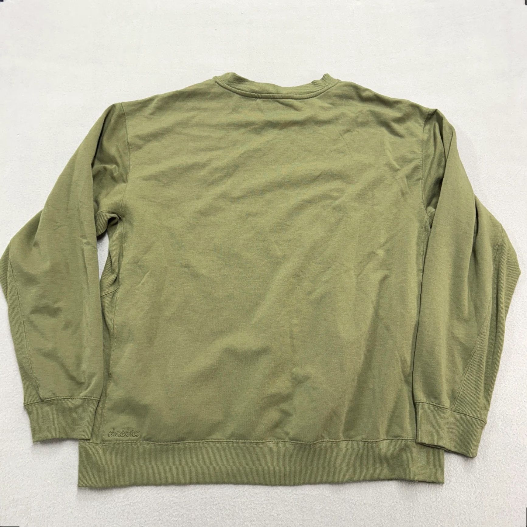 Chubbies Chubbies Sweatshirt Mens 2XL Green Graphic Print Crewneck Fleece WKND REC Animals Logo Pullover Shirt Size US XXL / EU 58 / 5 - 6 Thumbnail