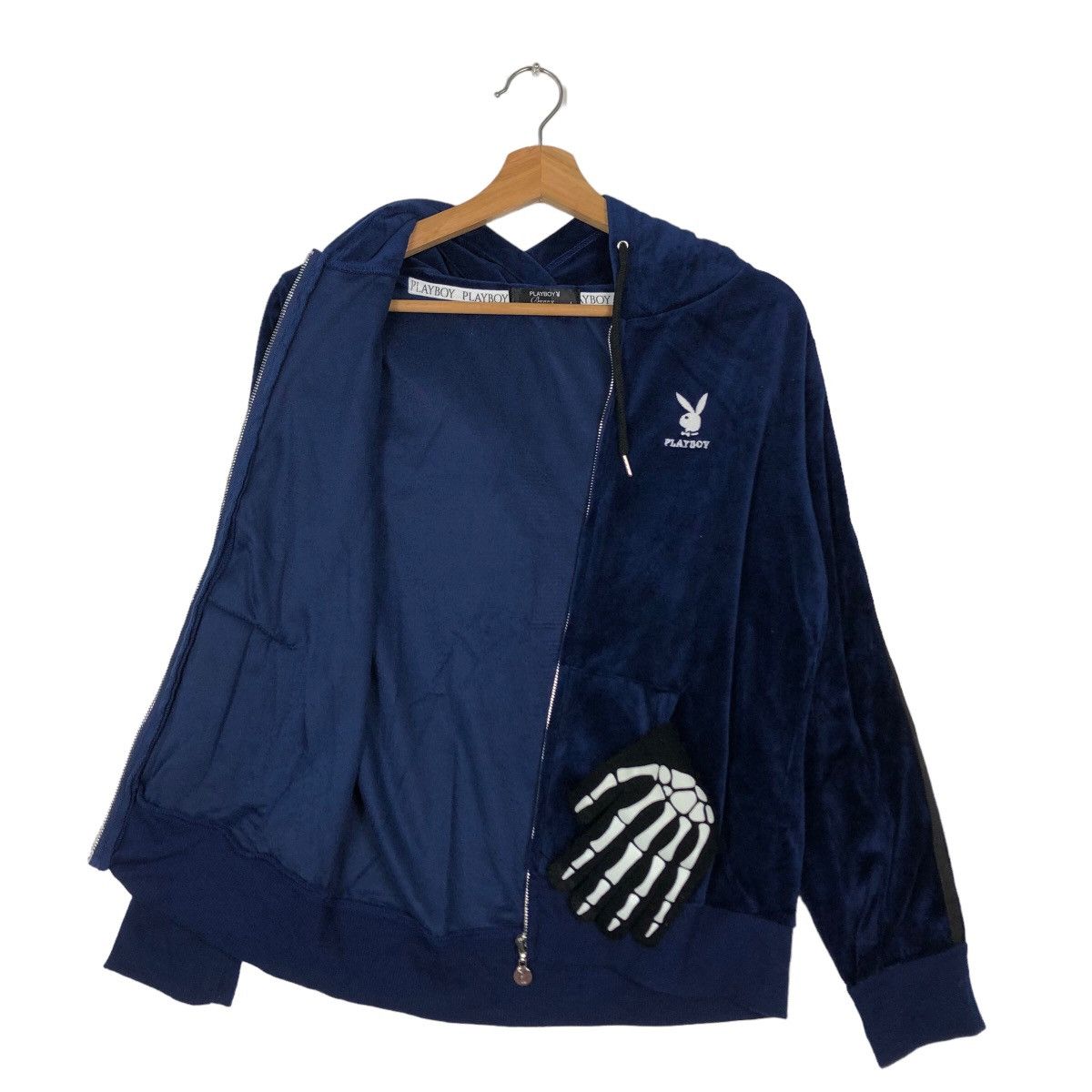 Japanese Brand 🔥90’s Vintage Playboy Hoodie Jacket Big Logo Size US L / EU 52-54 / 3 - 10 Thumbnail