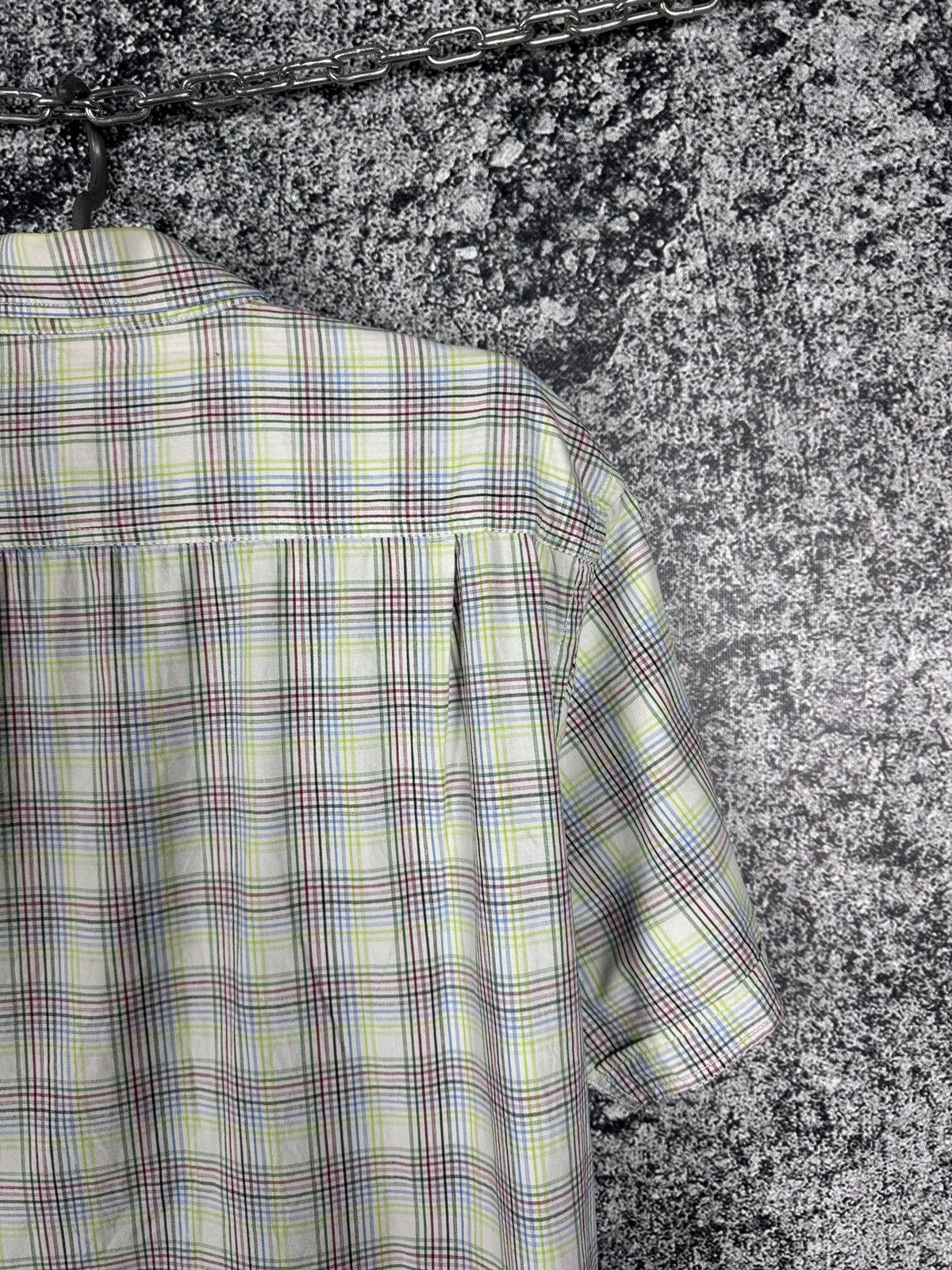 Paul Smith Men’s Paul Smith Short Sleeve Plaid Shirt Button Up Size L Size US L / EU 52-54 / 3 - 12 Thumbnail