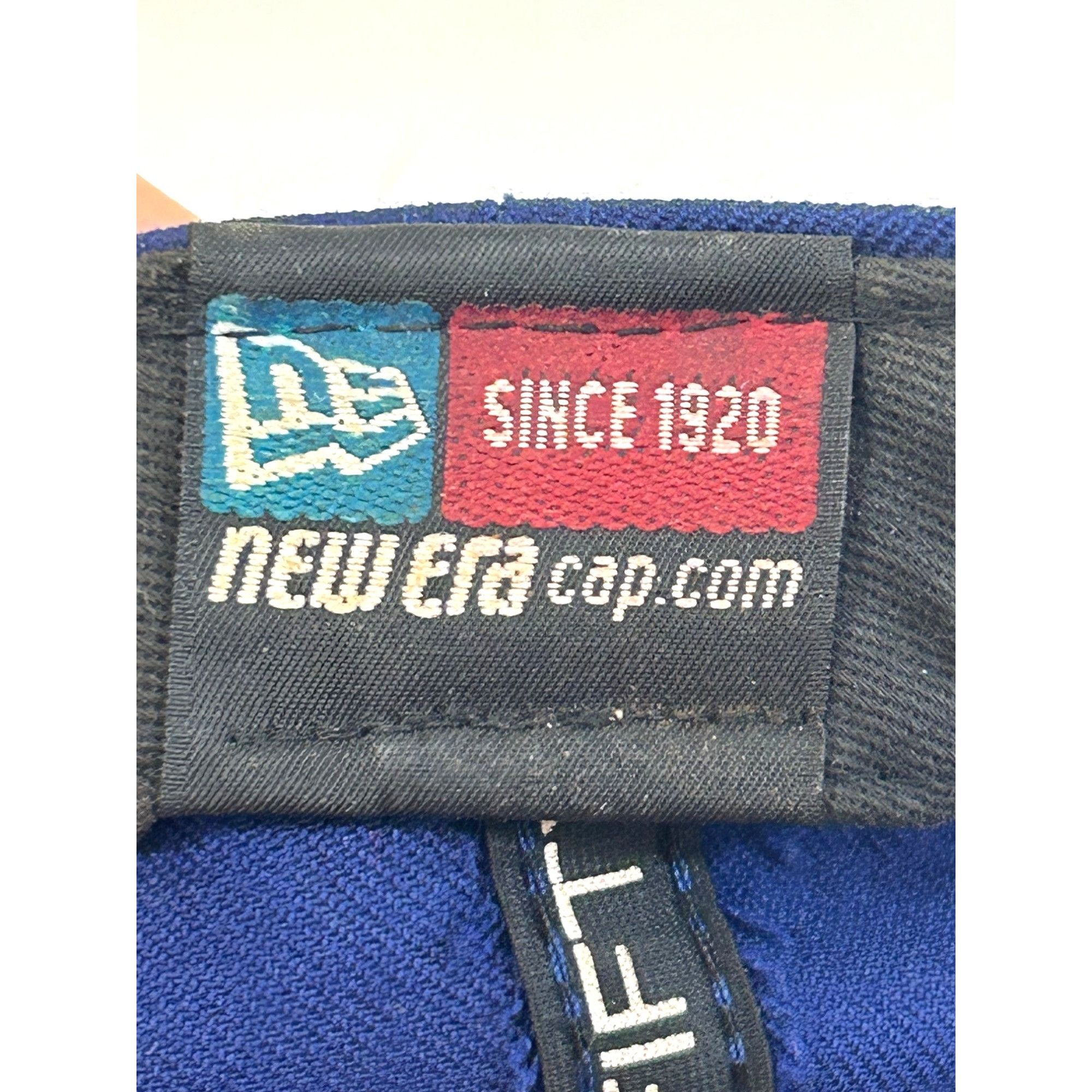 New Era NY Nets Hardwood Classics New Era Cap Blue Red 6 7/8 Logo Te Size ONE SIZE - 13 Thumbnail