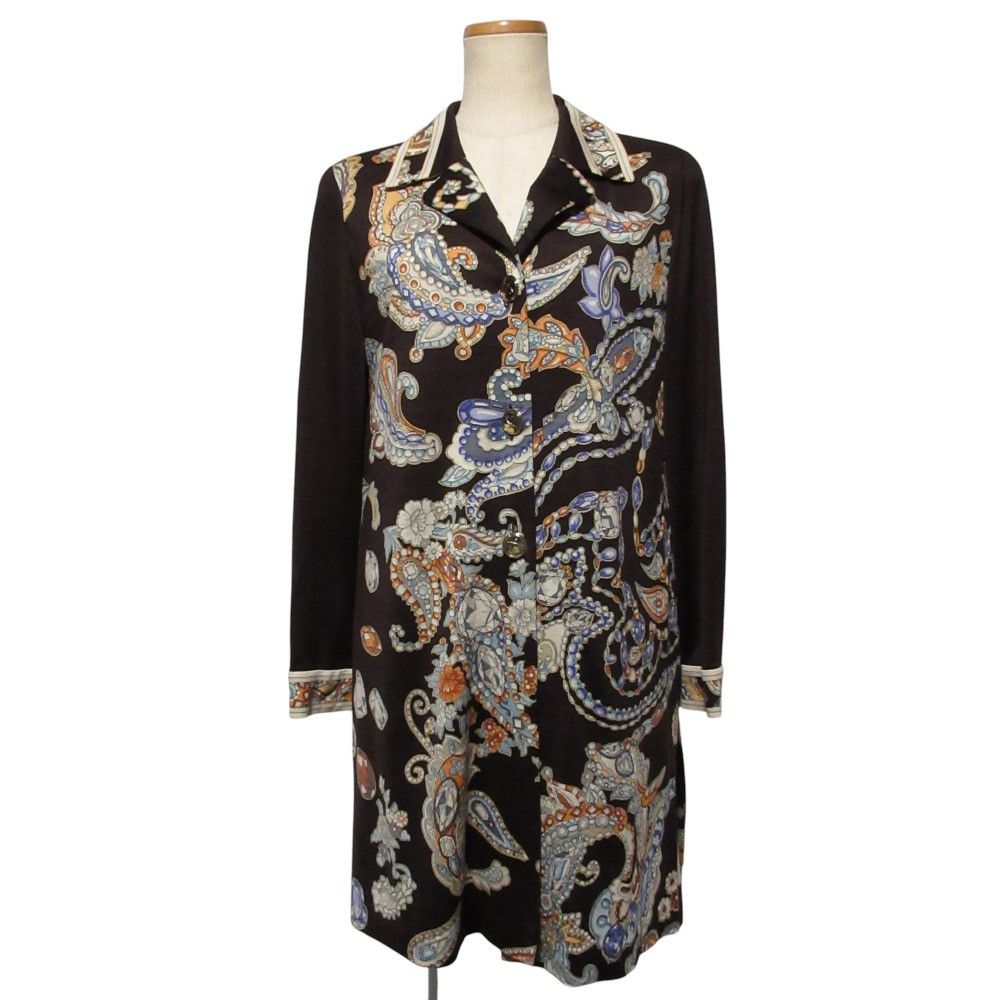 Other Other LEONARD FASHION Wool Silk Long Jacket Others Outerwear DUTY FREE for USA Size ONE SIZE - 1 Thumbnail