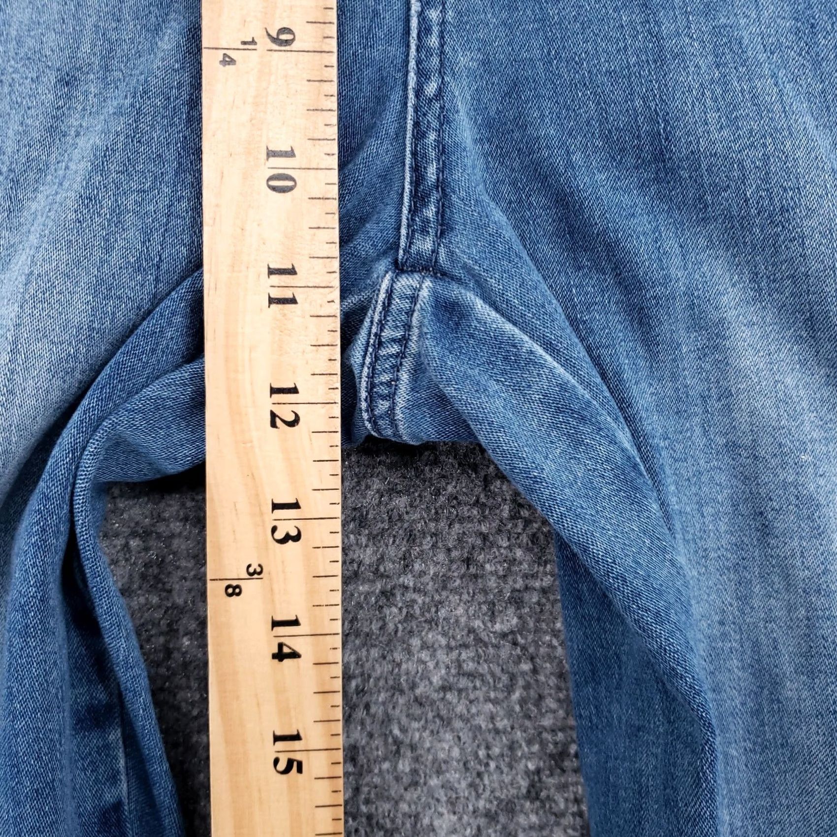 NYDJ NYDJ Ami Jeans Womens 8 Blue Skinny Hi Rise LiftxTuck Medium Wash Stretch Denim Size 30" / US 8 / IT 44 - 6 Thumbnail